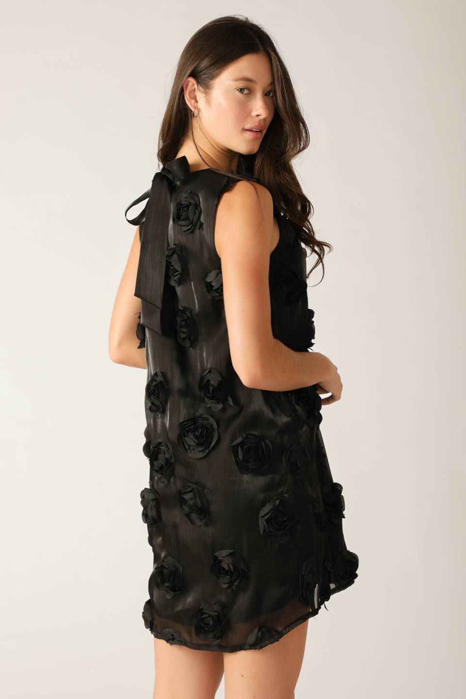 RADIANT SPIRIT WOVEN MINI DRESS