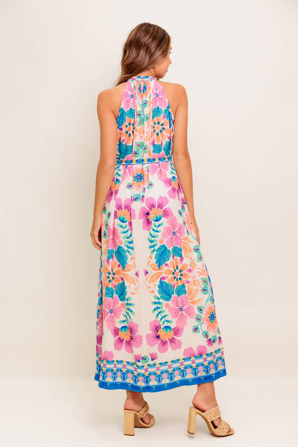 PATH TO GREATNESS WOVEN MAXI DRESS