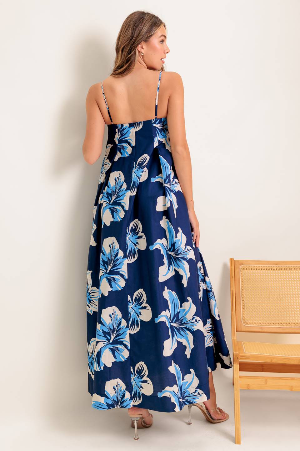 ON MY WAY WOVEN MAXI DRESS