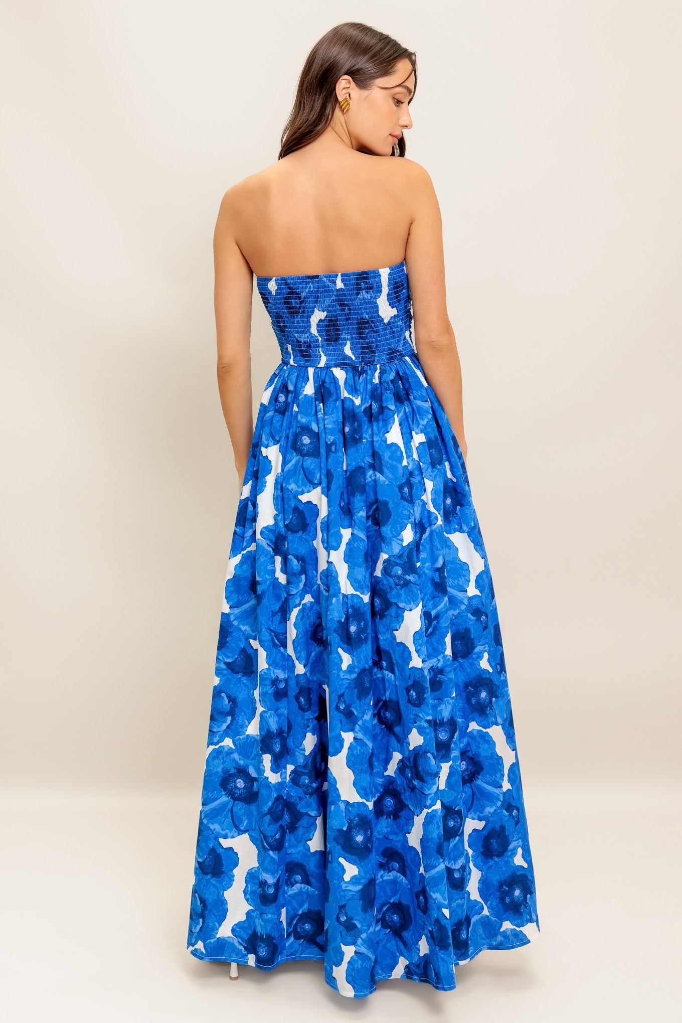 REGAL ROMANCE WOVEN MAXI DRESS