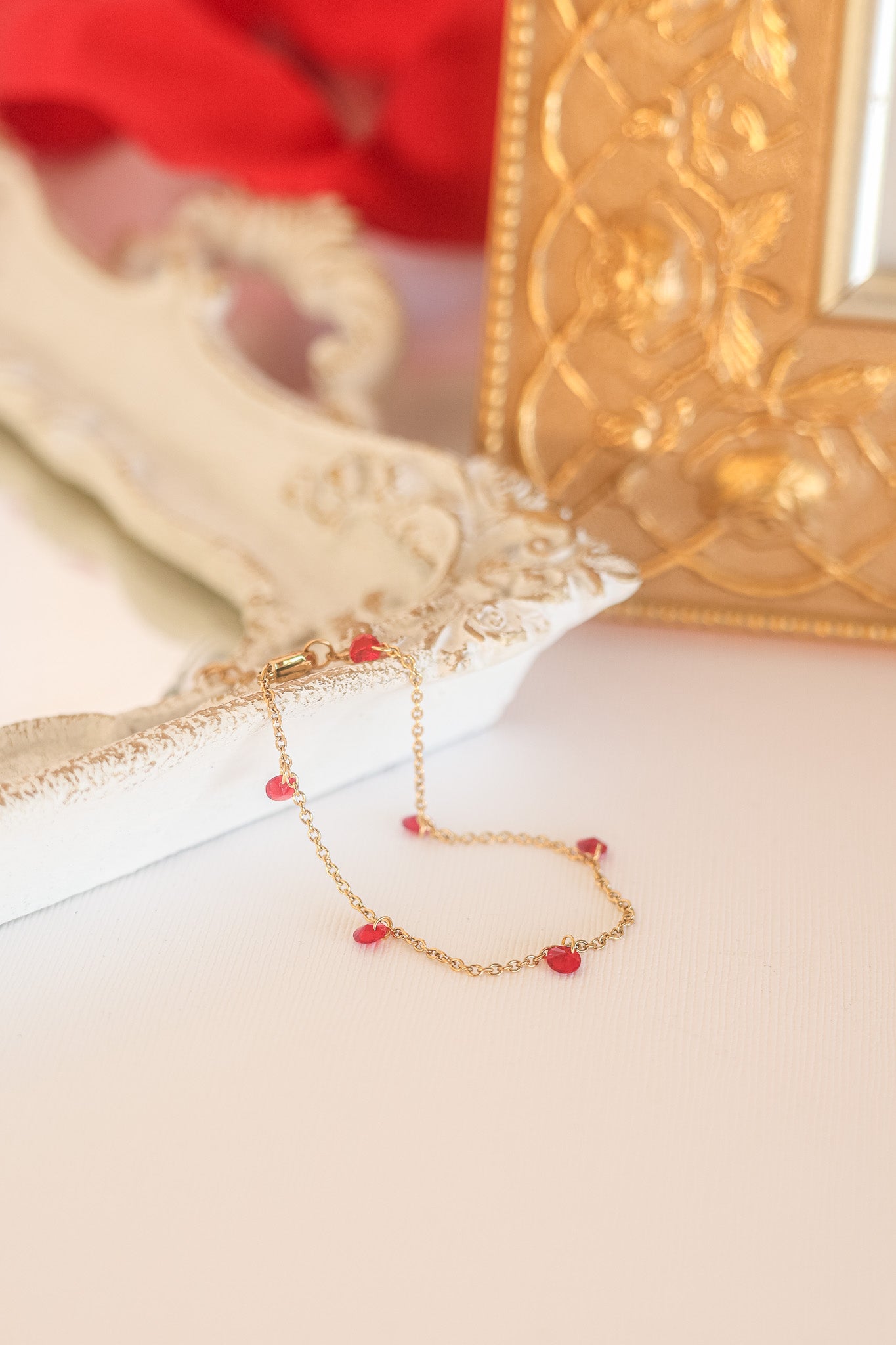 Madison Bracelet in Red