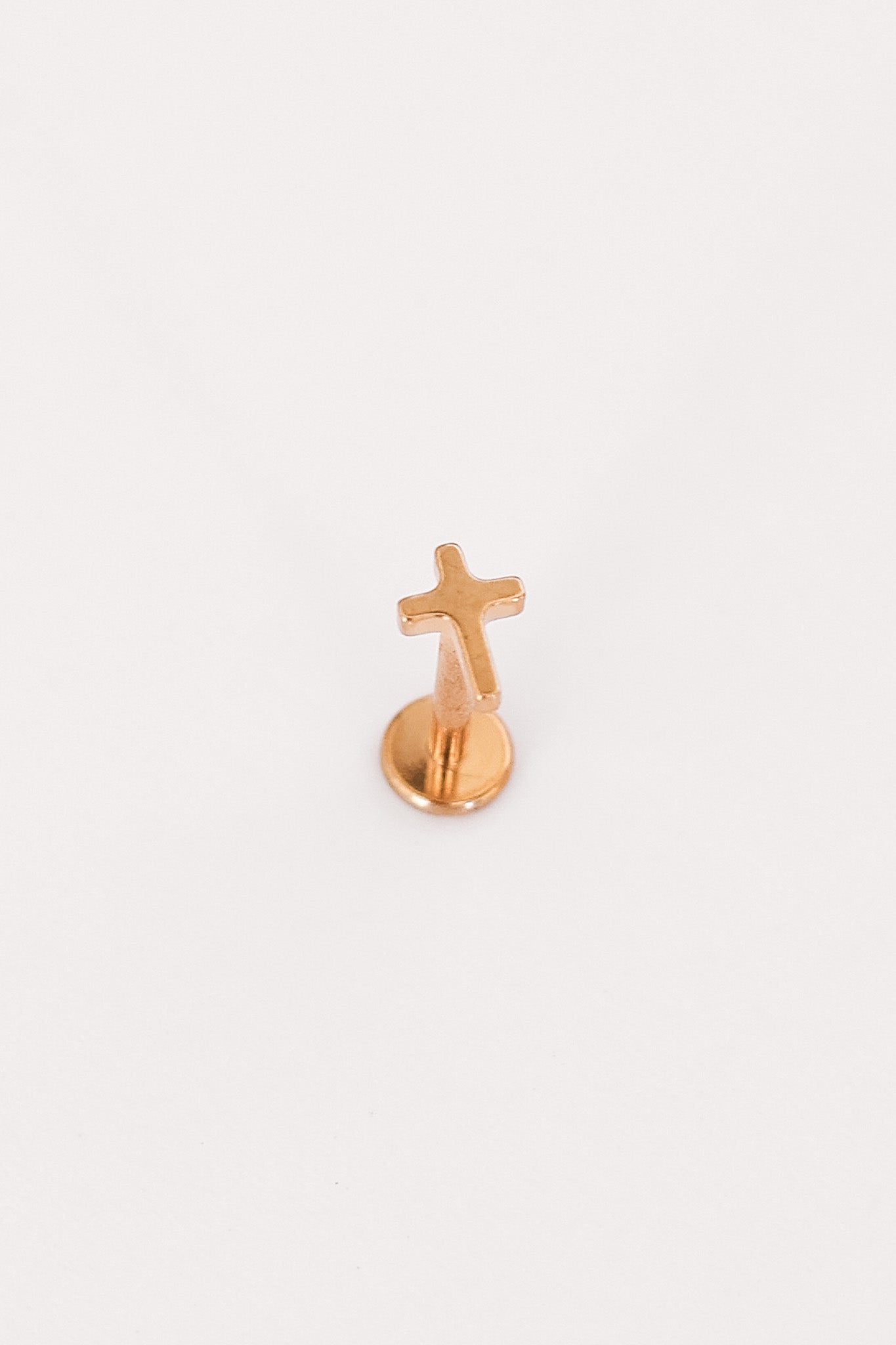 Cross Flat Back Stud