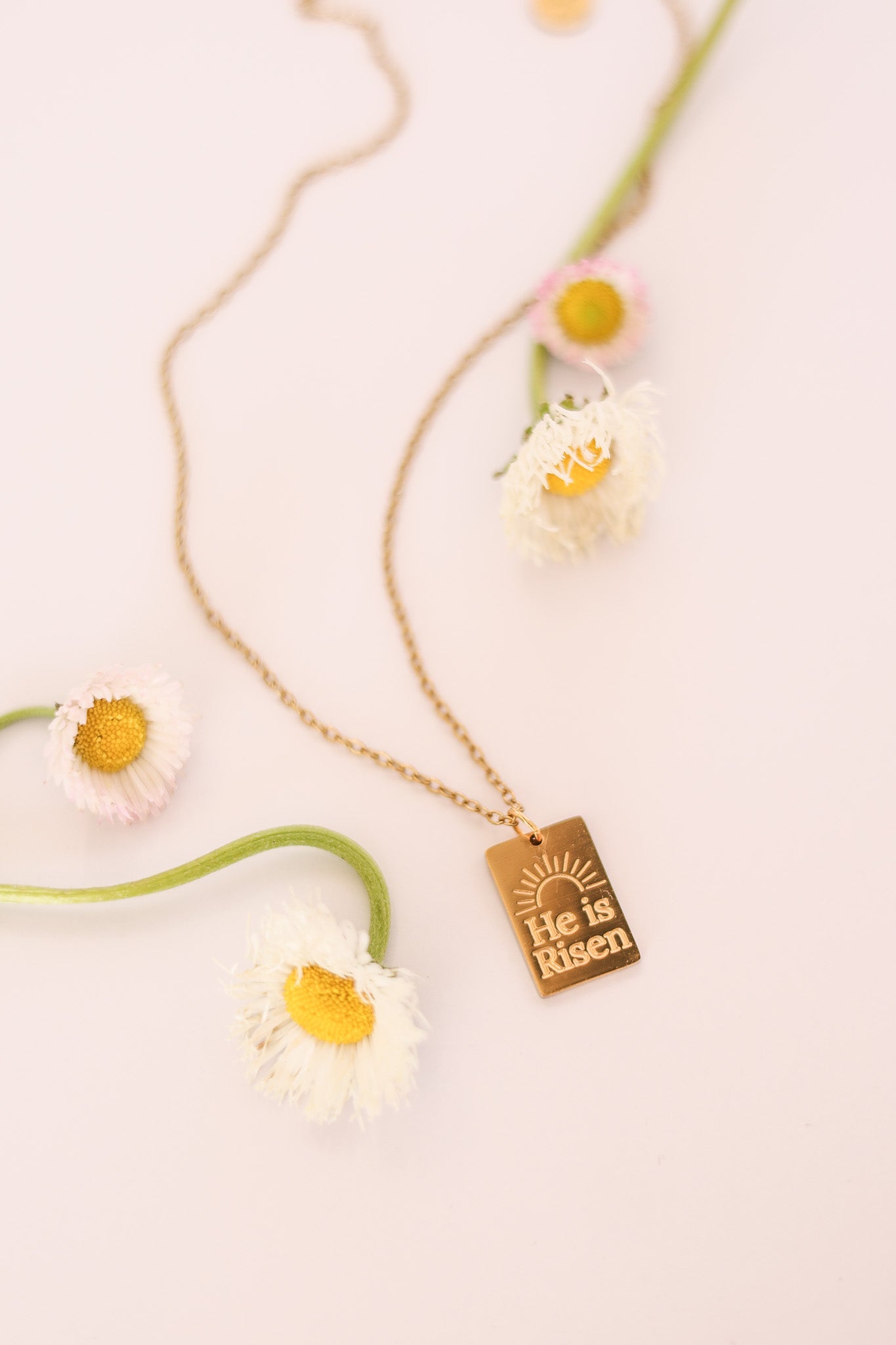 He is Risen Necklace