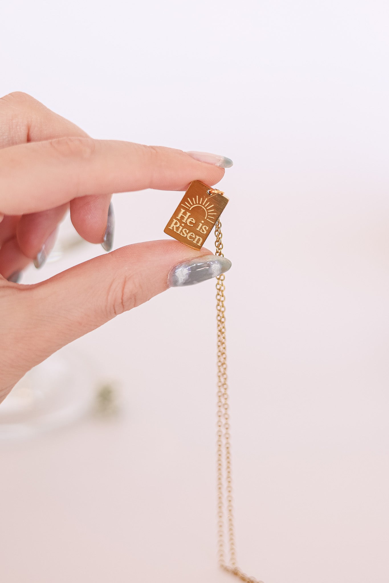 He is Risen Necklace