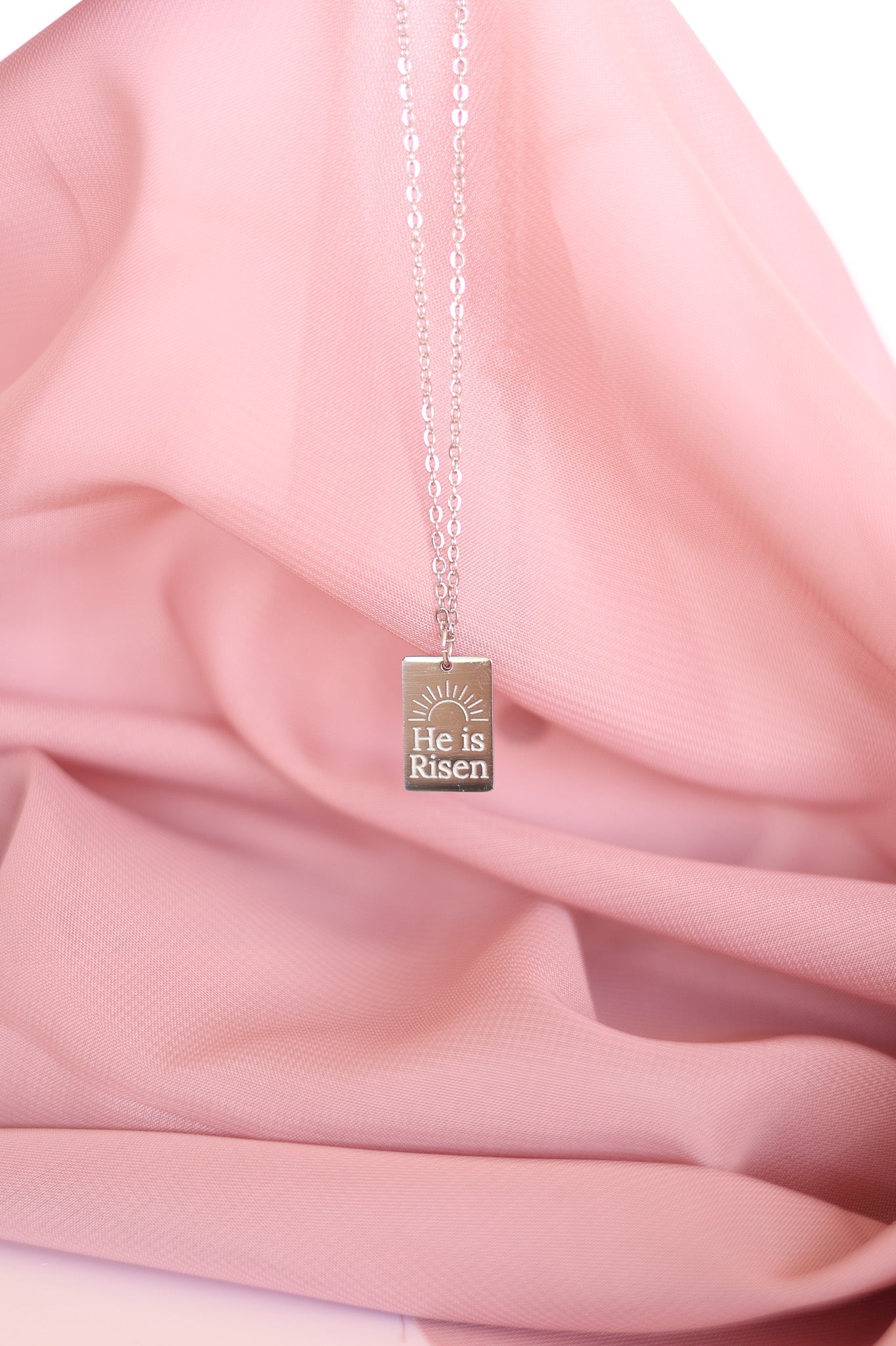 He is Risen Necklace