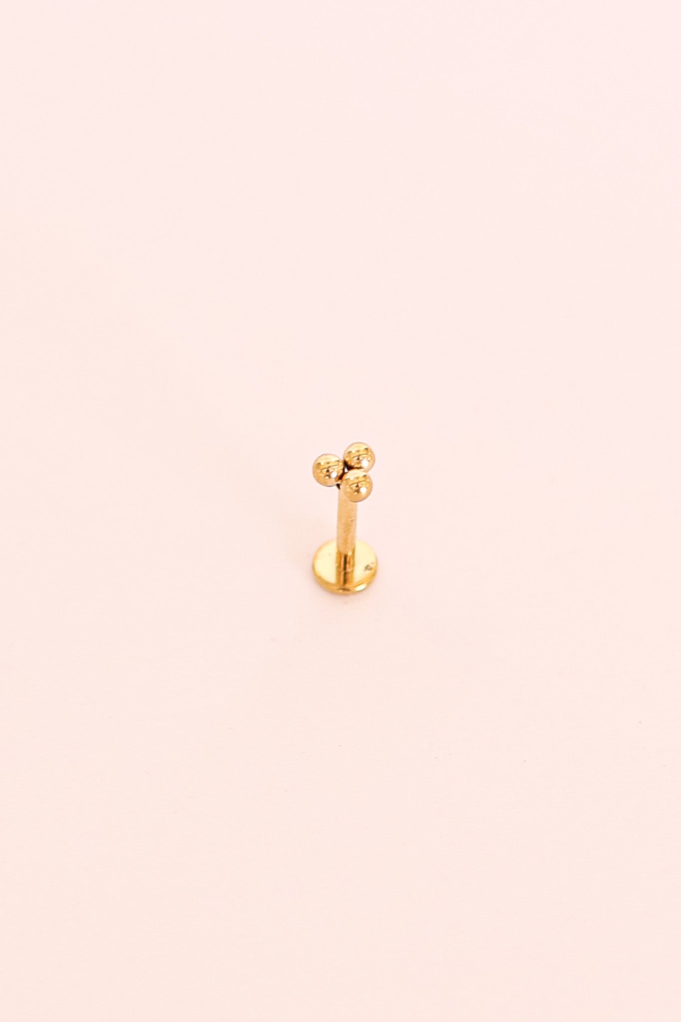 Tri-Dot Flat Back Stud
