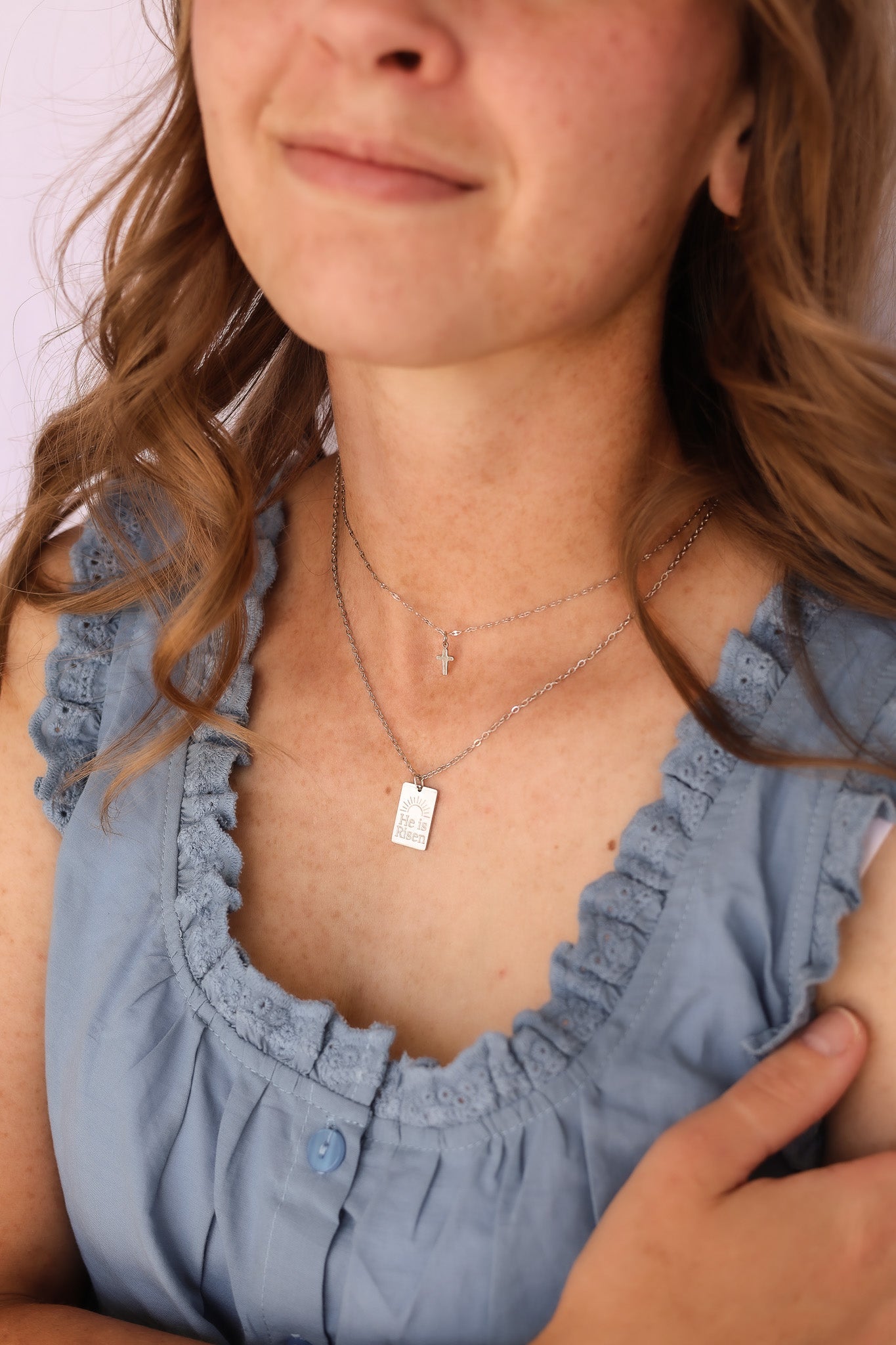 He is Risen Necklace