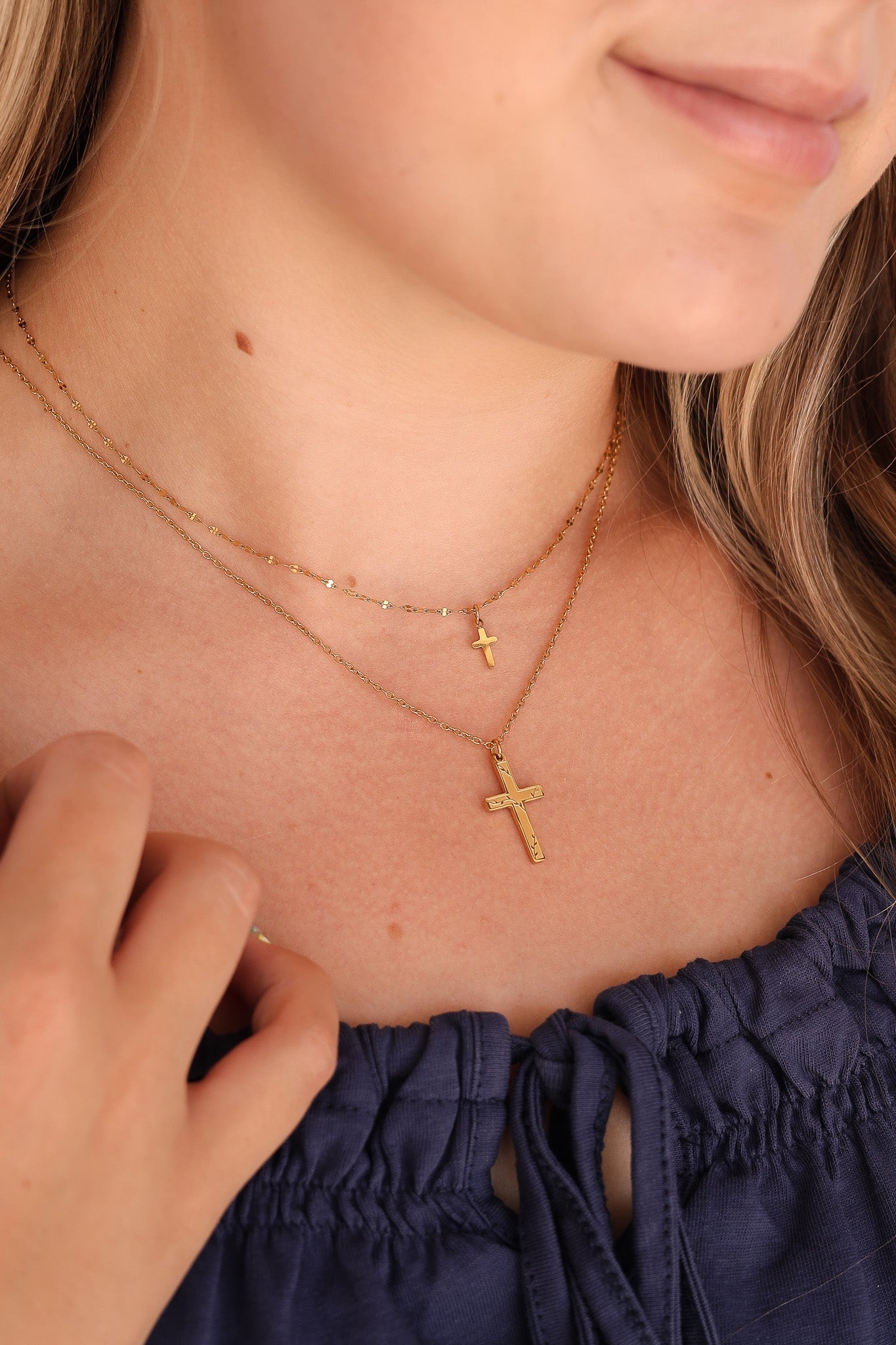 Dainty Cross Necklace