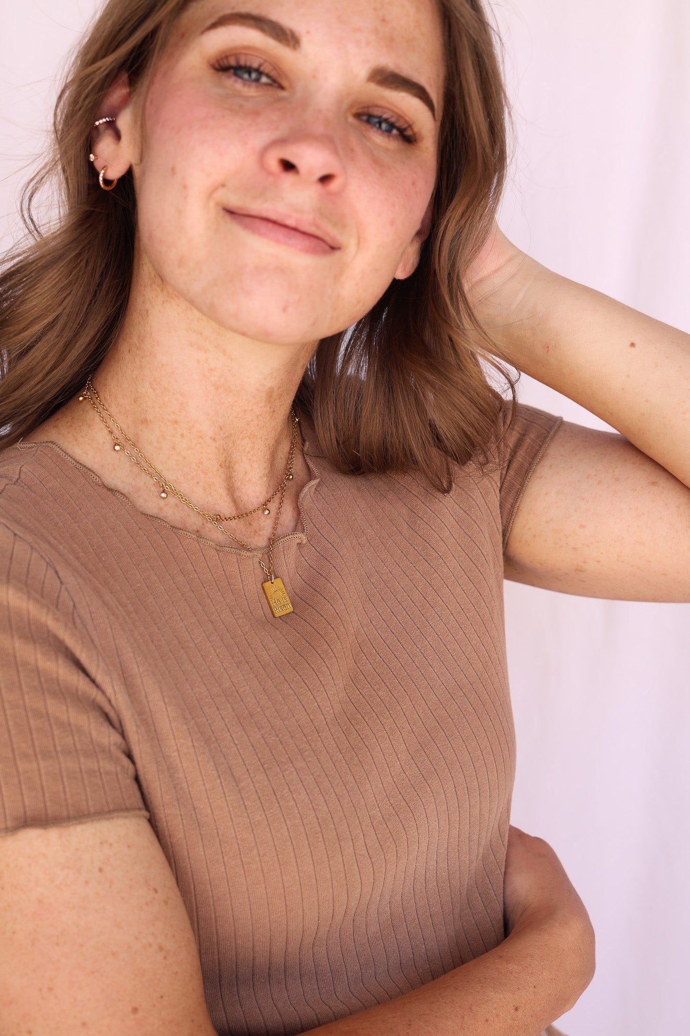He is Risen Necklace