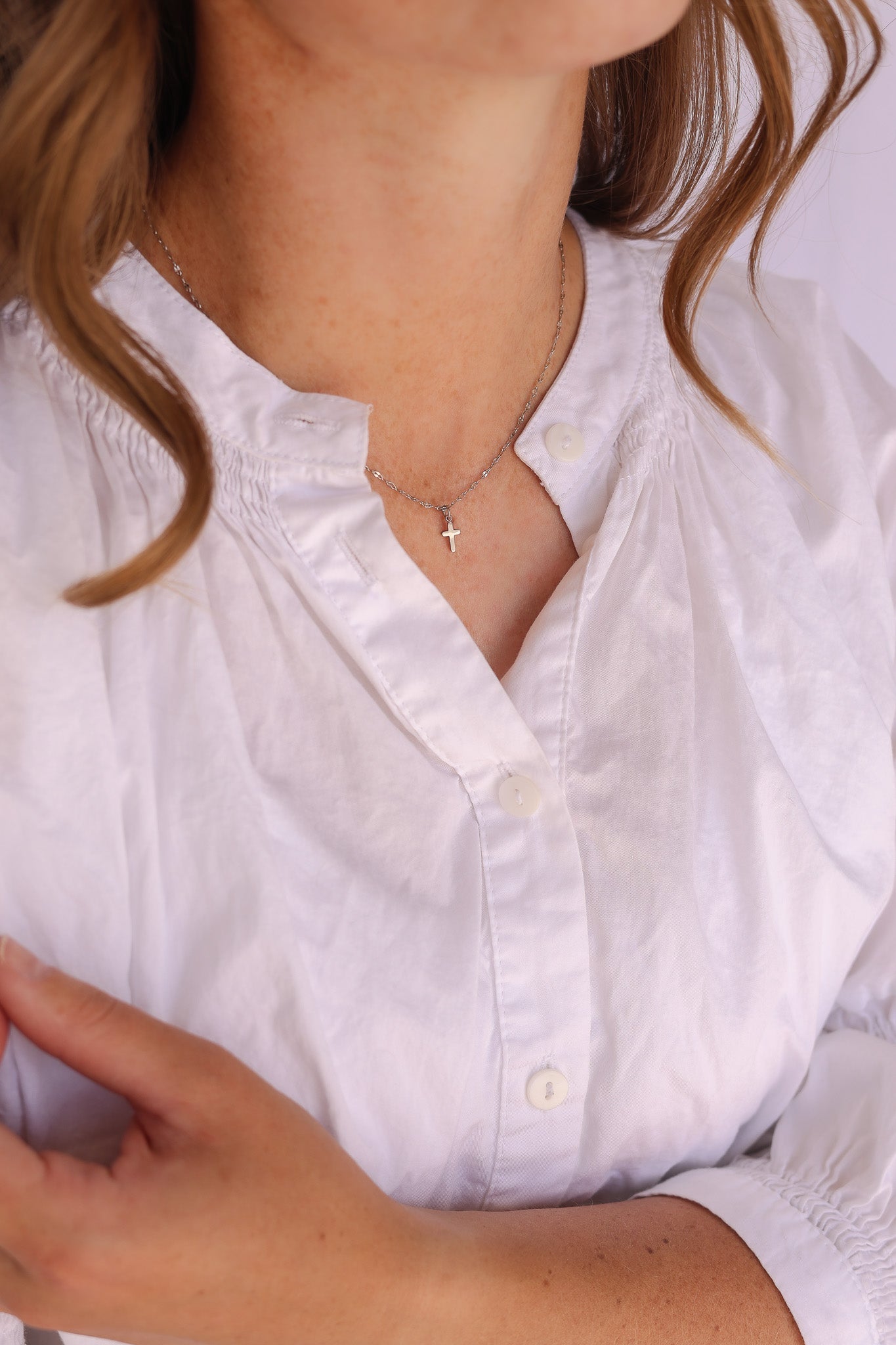 Dainty Cross Necklace