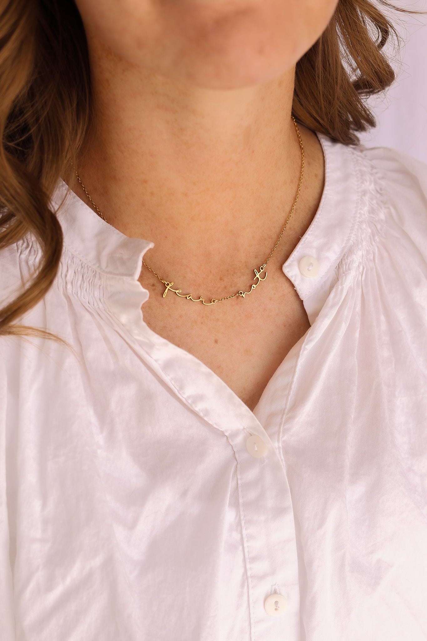 Fear Not Necklace