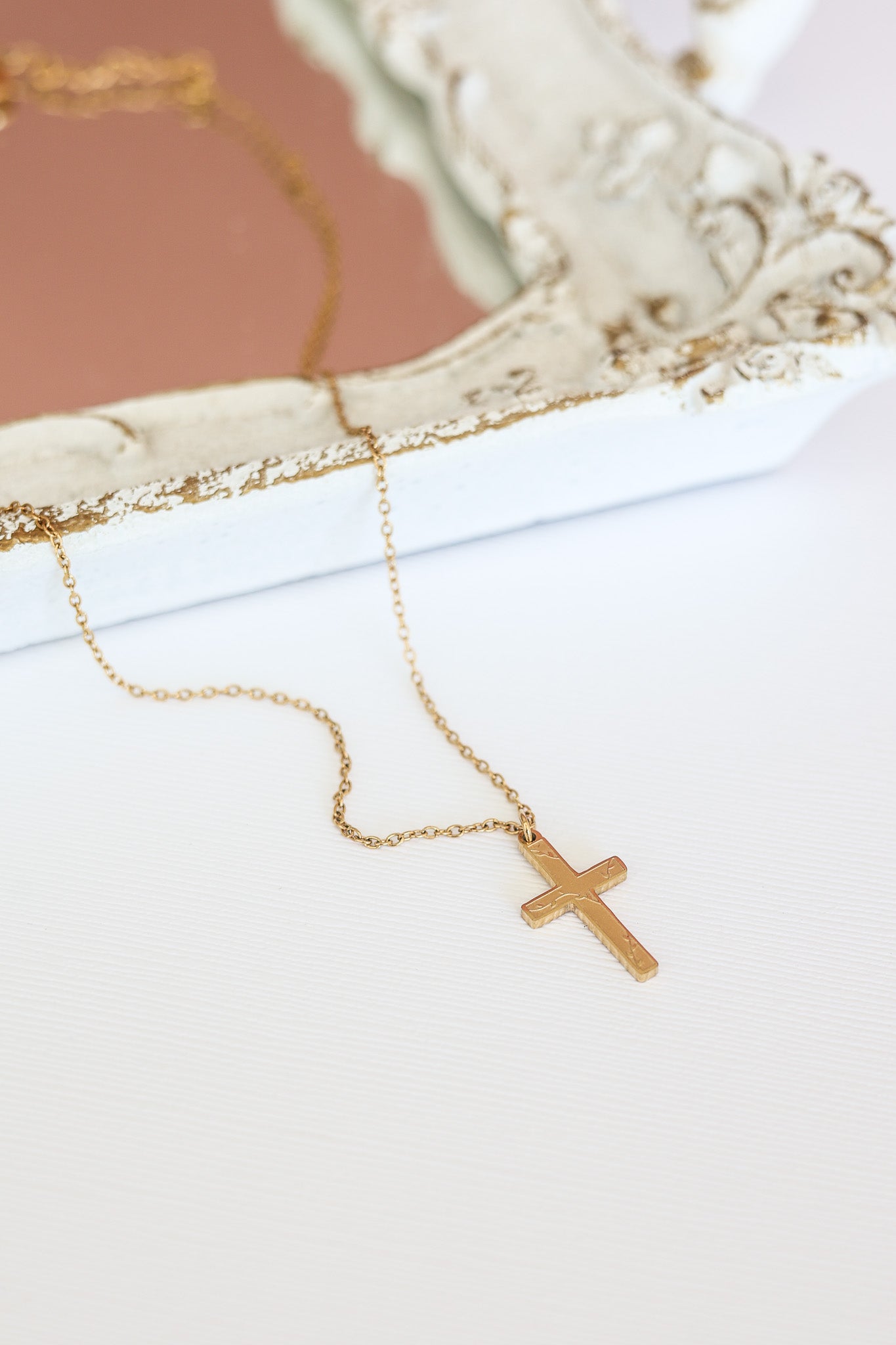 Ivy Cross Necklace