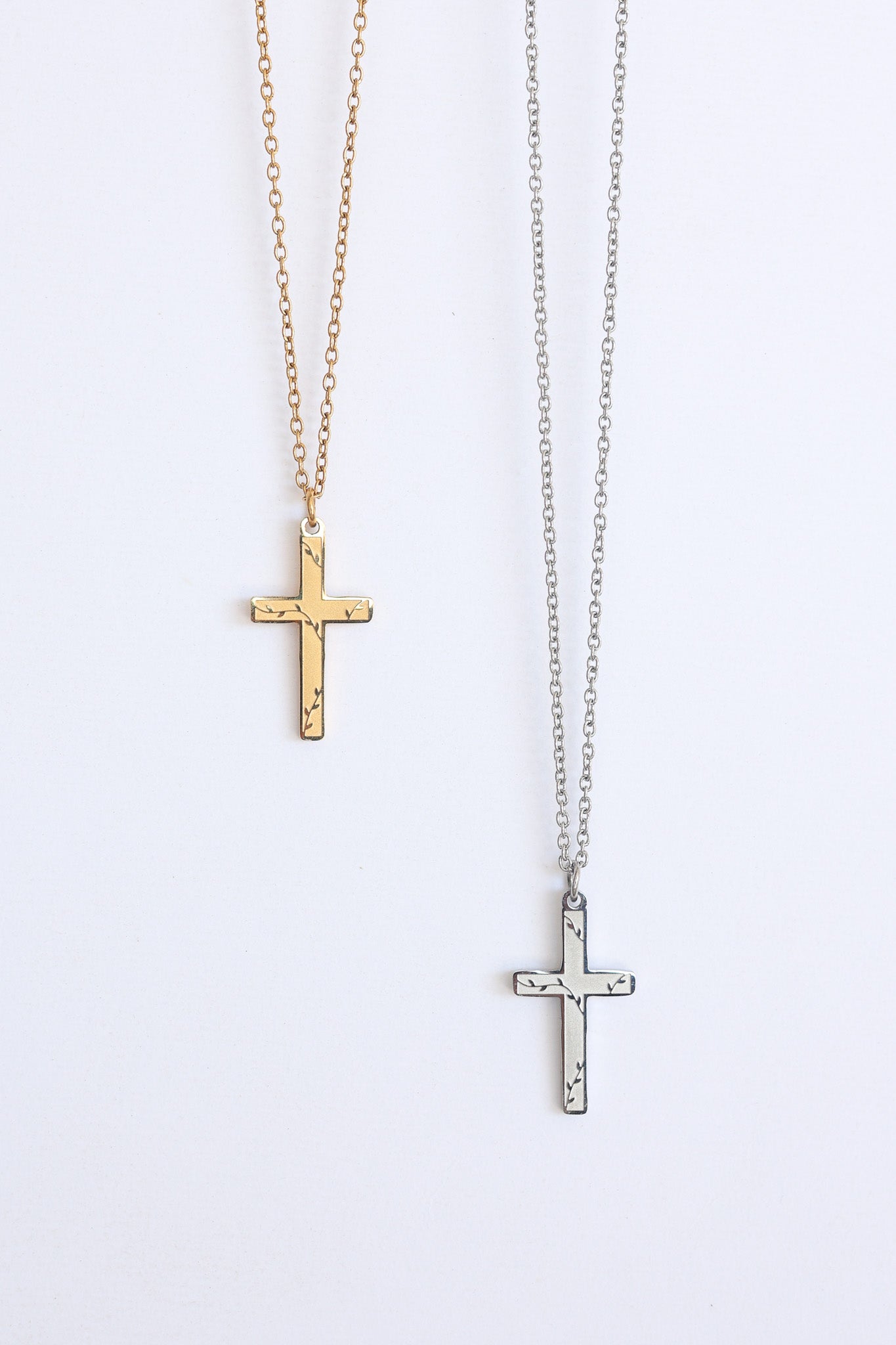 Ivy Cross Necklace