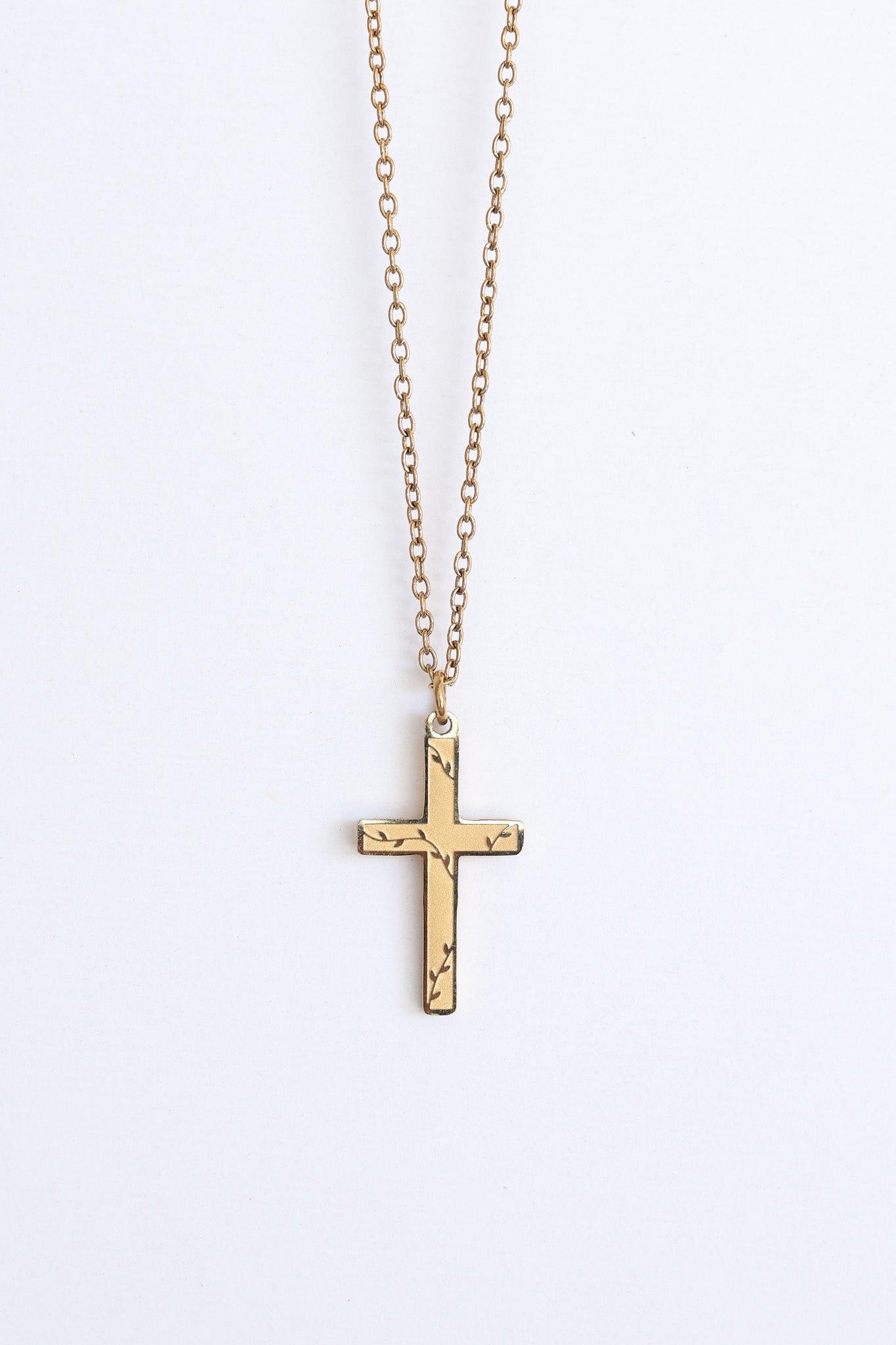 Ivy Cross Necklace