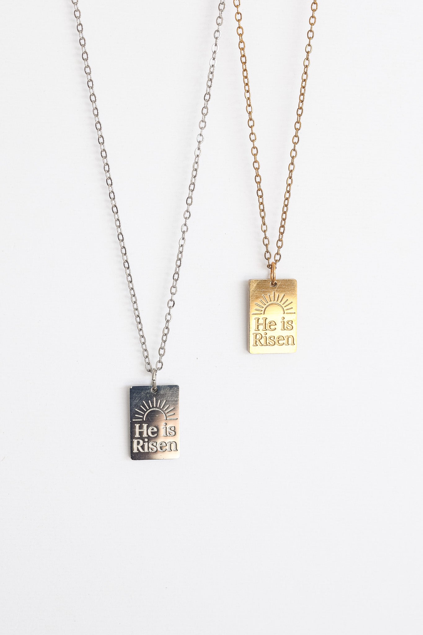 He is Risen Necklace