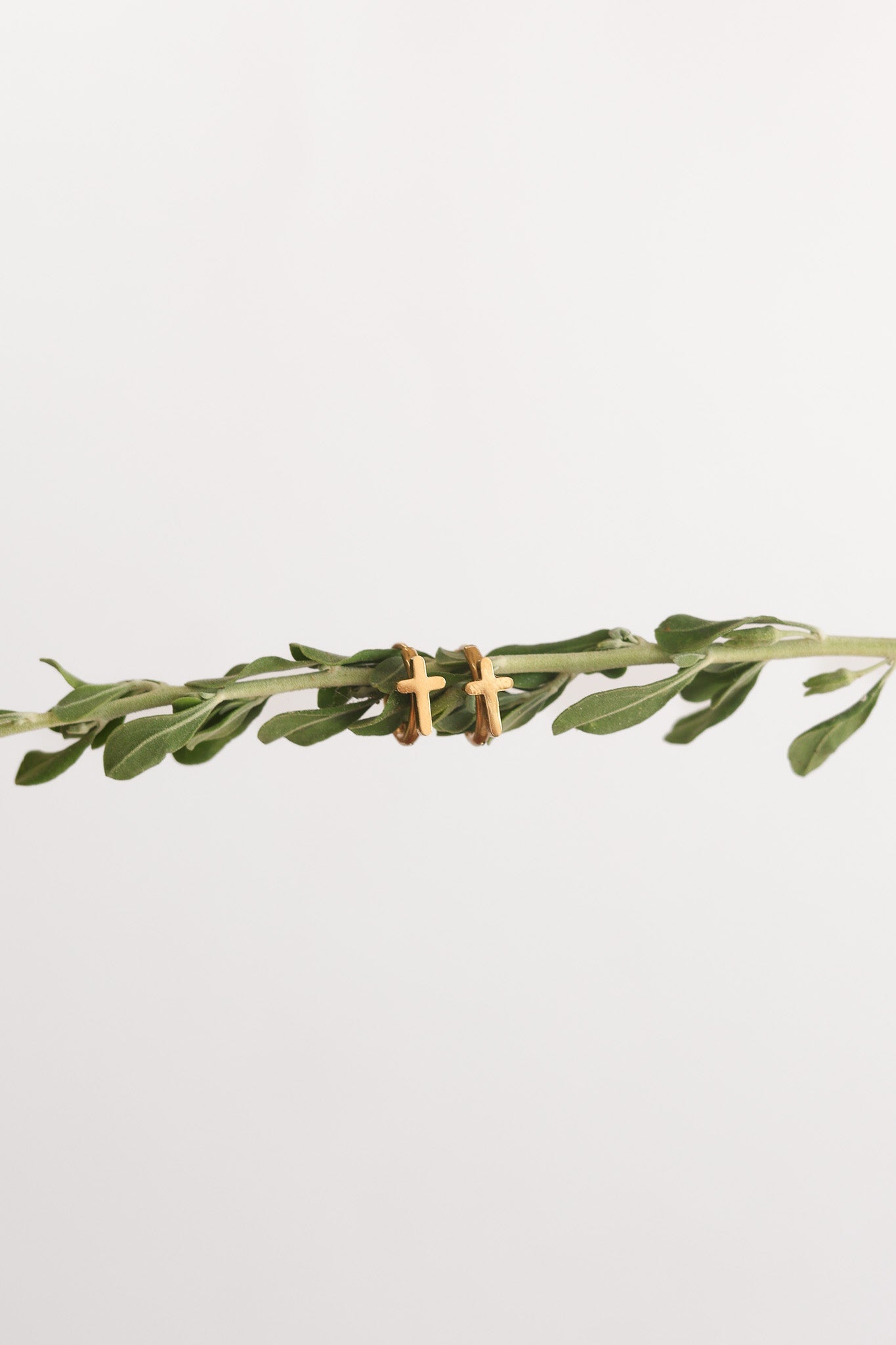 Cross Mini Hoop