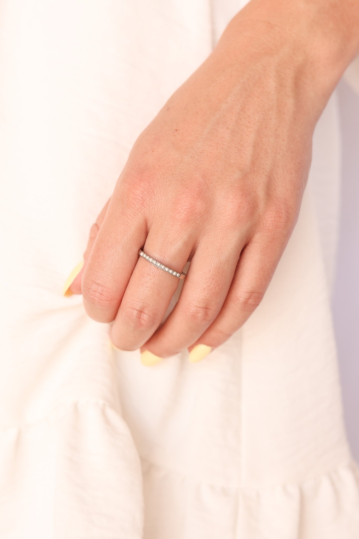 Pearl Stacker Ring