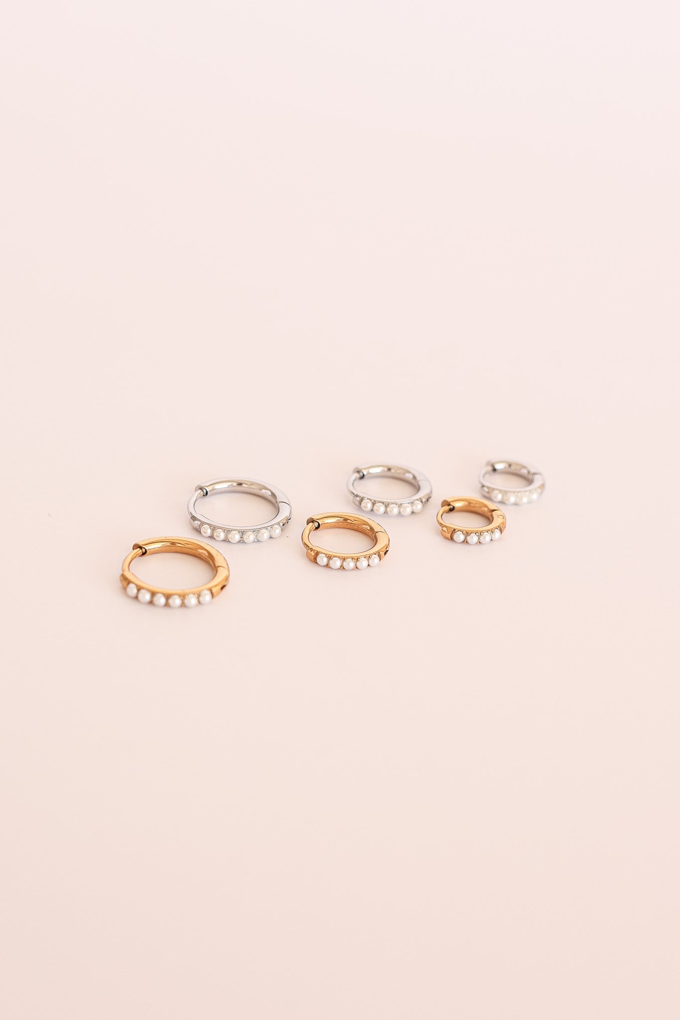 Pearl Micro Hoop