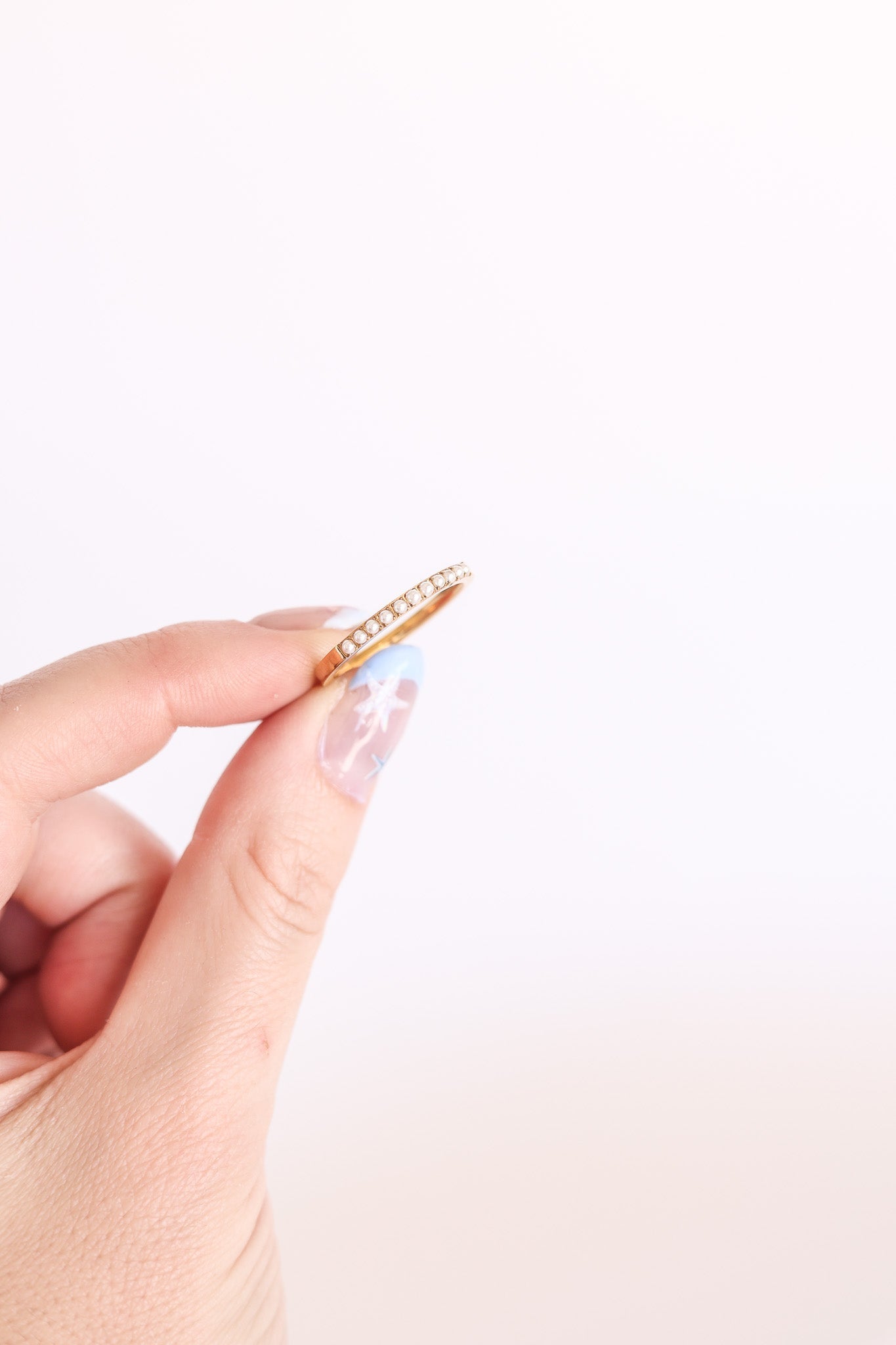 Pearl Stacker Ring