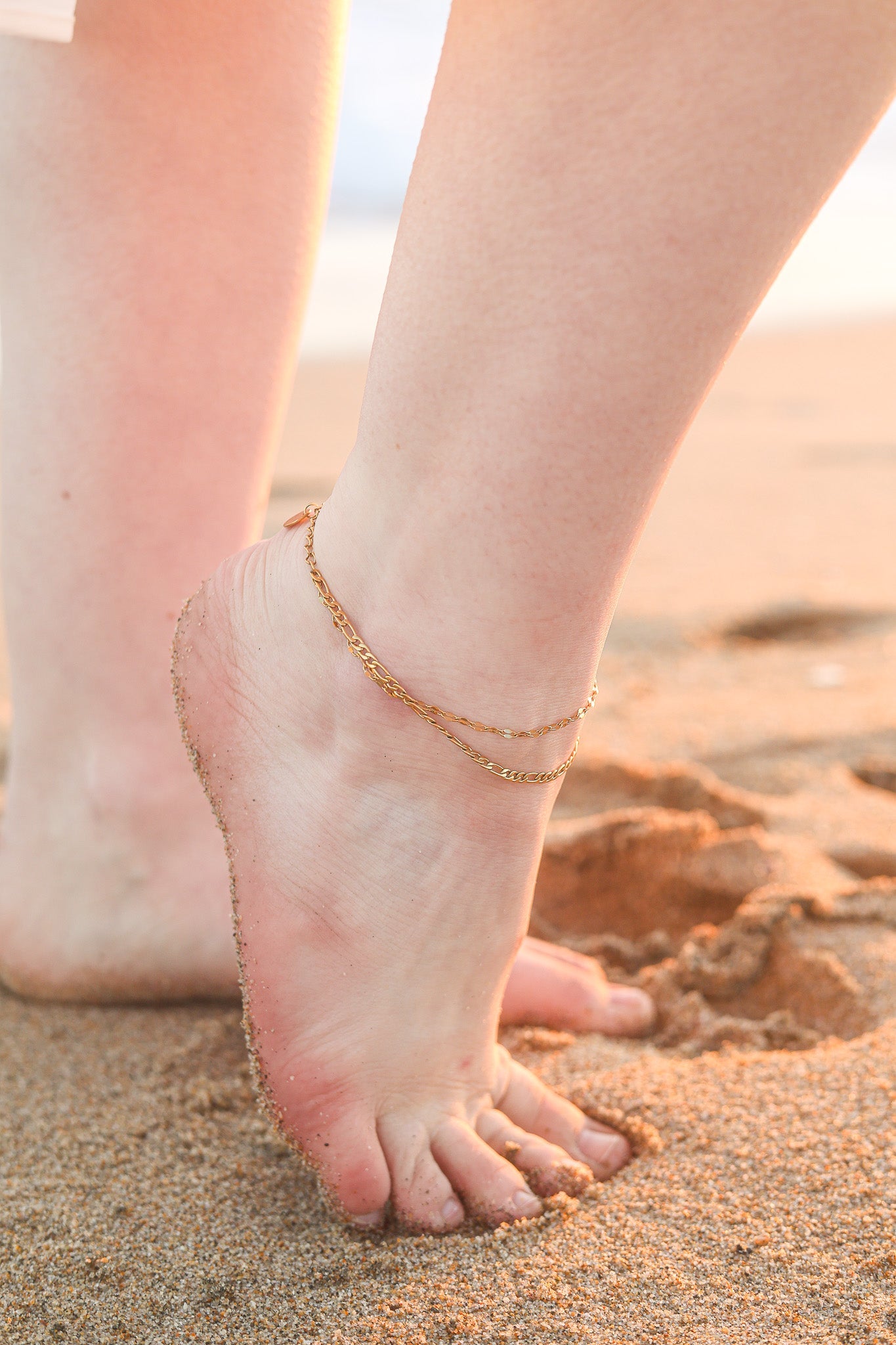 Lorelei Layered Anklet