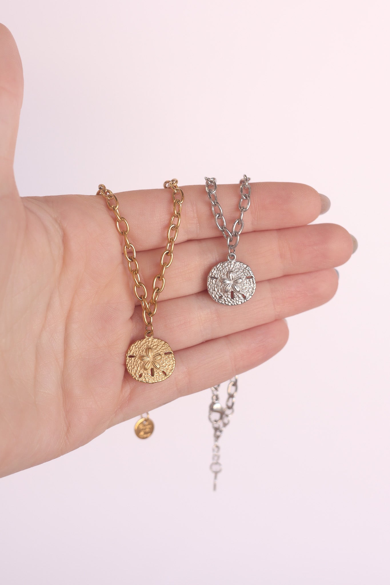 Sand Dollar Anklet