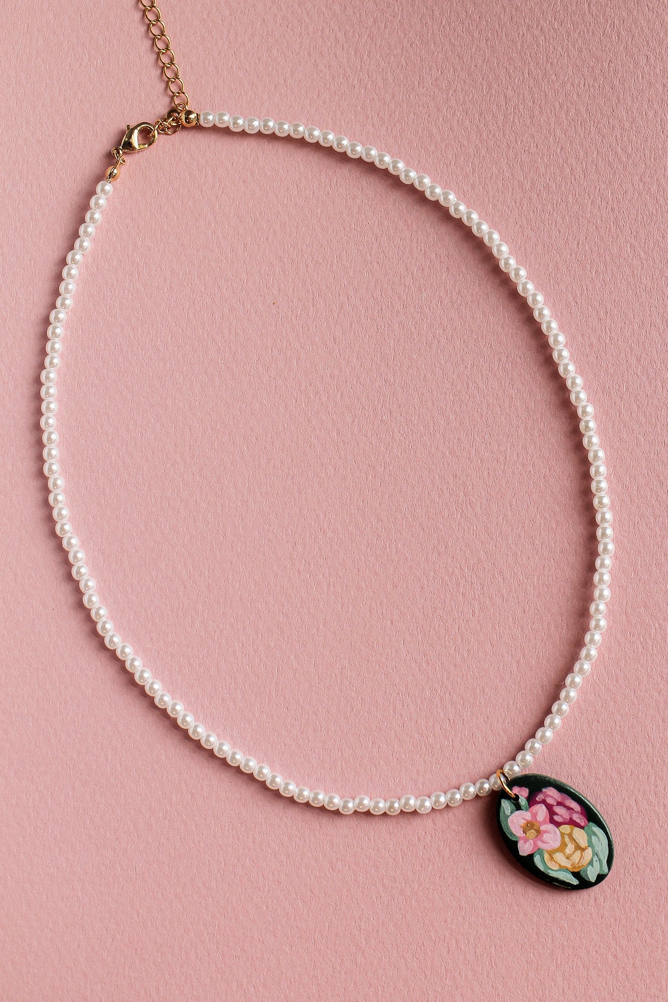 Isabella Necklace in Evergreen