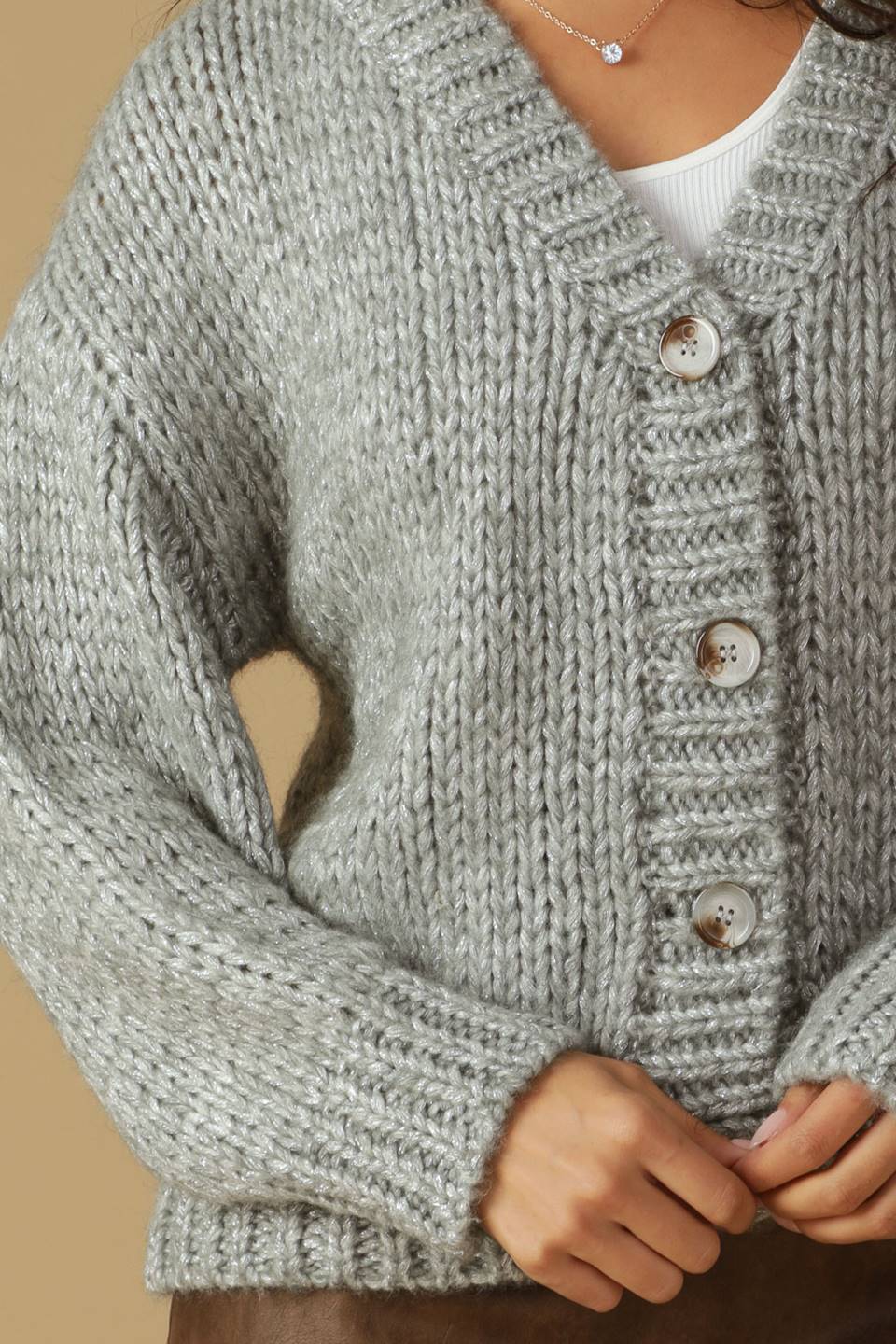WEEKEND WARMTH SWEATER KNIT CARDIGAN