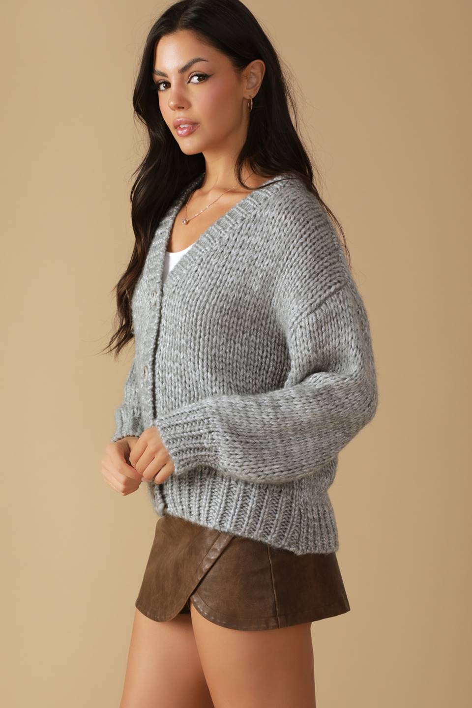 WEEKEND WARMTH SWEATER KNIT CARDIGAN