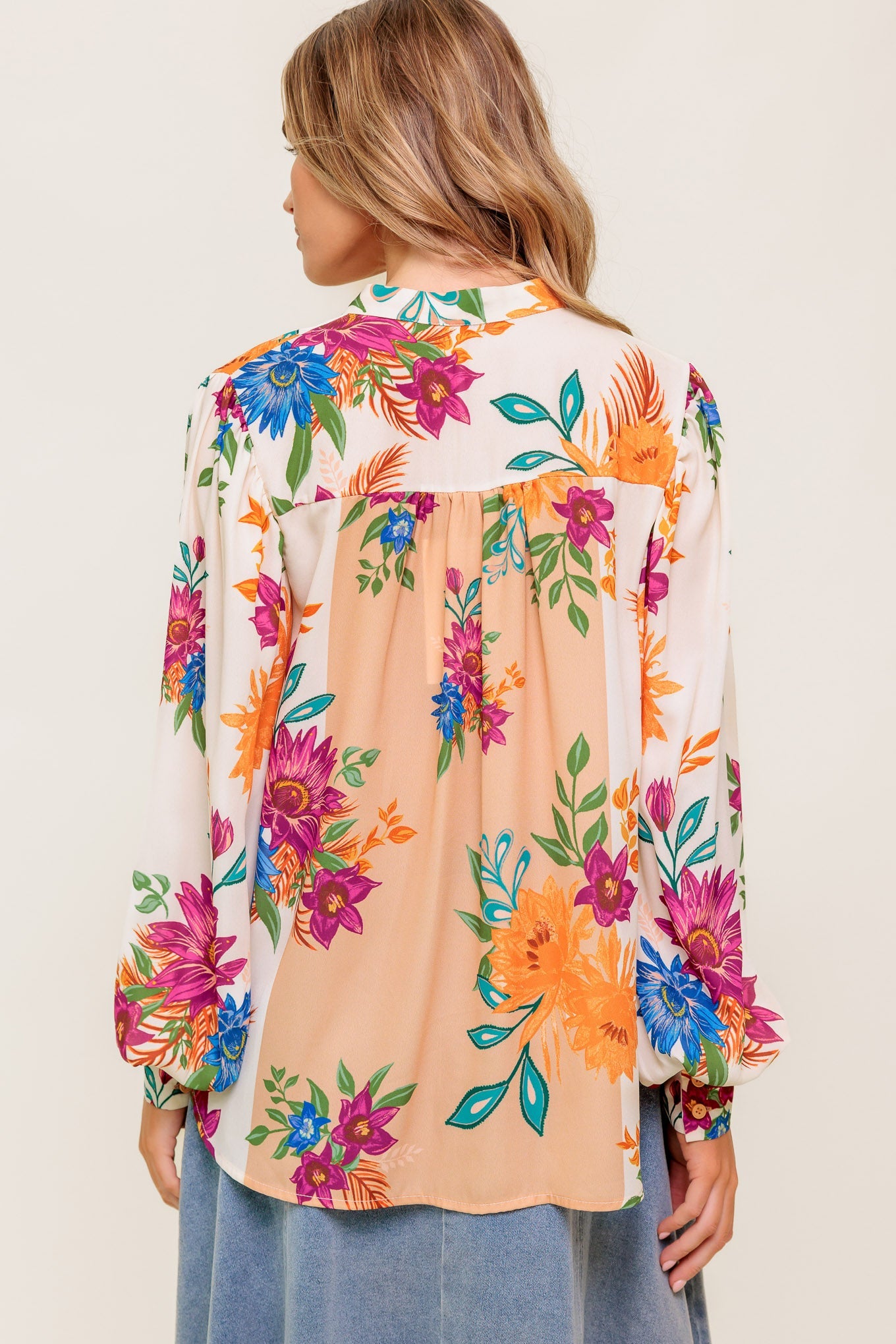 LASTING MEMORIES WOVEN TOP