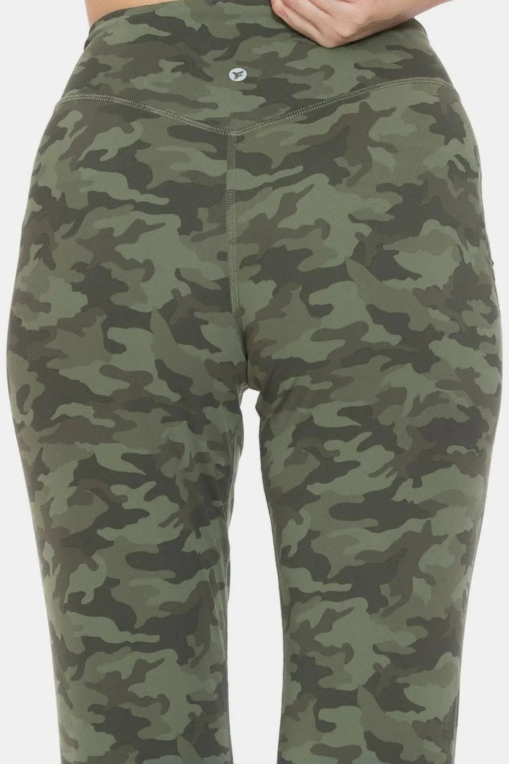 T-Shirts Trendsi Camo High Waist Leggings Women's Activewear Comfortable & Stylish