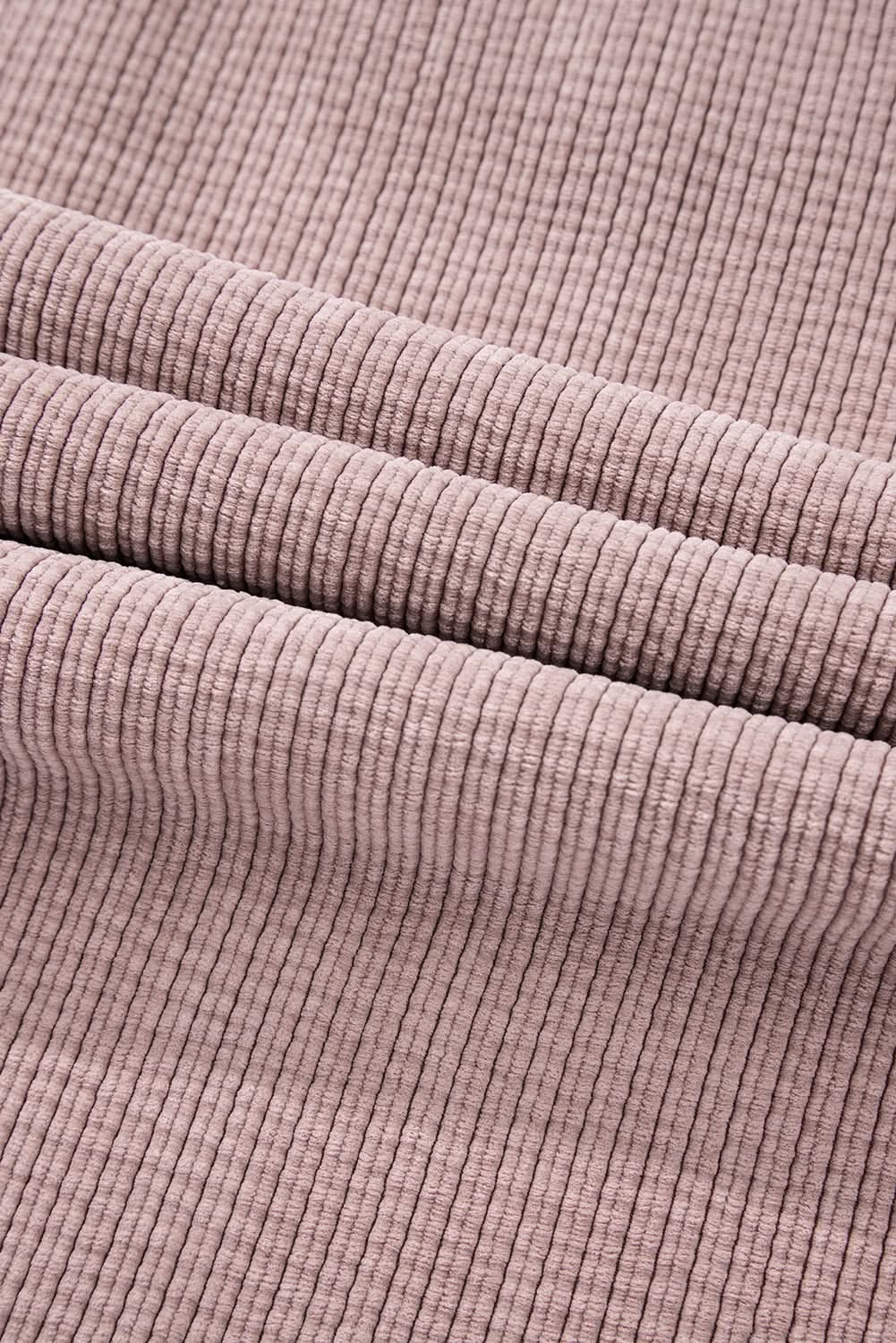 Women's Corduroy Shacket - Soft & Cozy - Button Up Top
