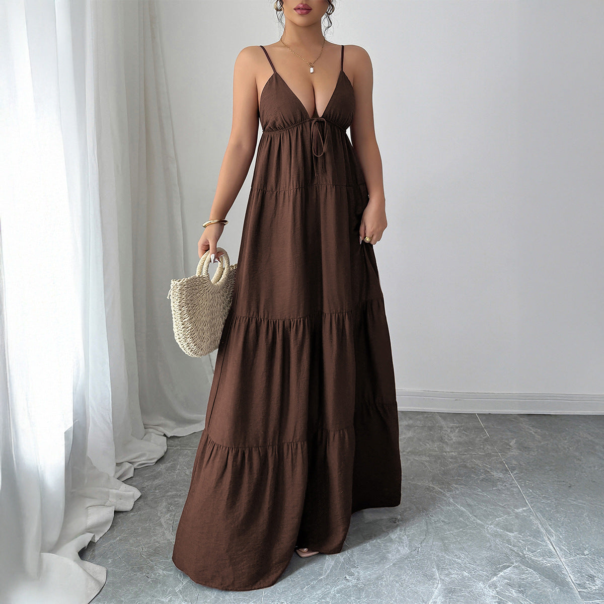 tube dress winter Elegant Camisole Top Long Women Clothing Autumn – FR Plus-Size Strapless Sparkly Lace LowStock:44174376501299 Size:XL / 10-12 Unleash your inner diva