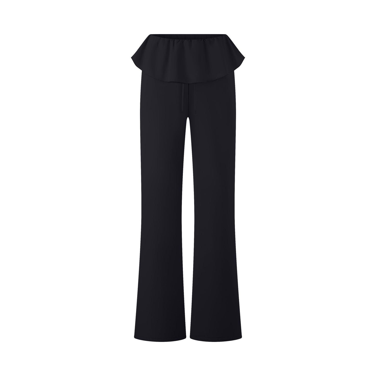 High Waist Drawstring Fitness Lace Quick Drying Yoga Pants Loose Casual Trousers Running Sports Yoga Pants Yoga Pants Women