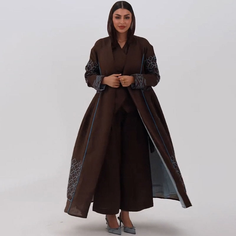Women Clothing Loose Multicolor Maxi Dress