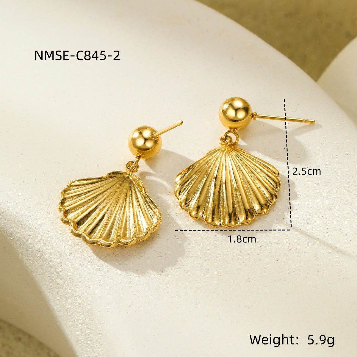 Ocean Necklace Bracelet Earrings Ring Set Niche Collection Ornament Women