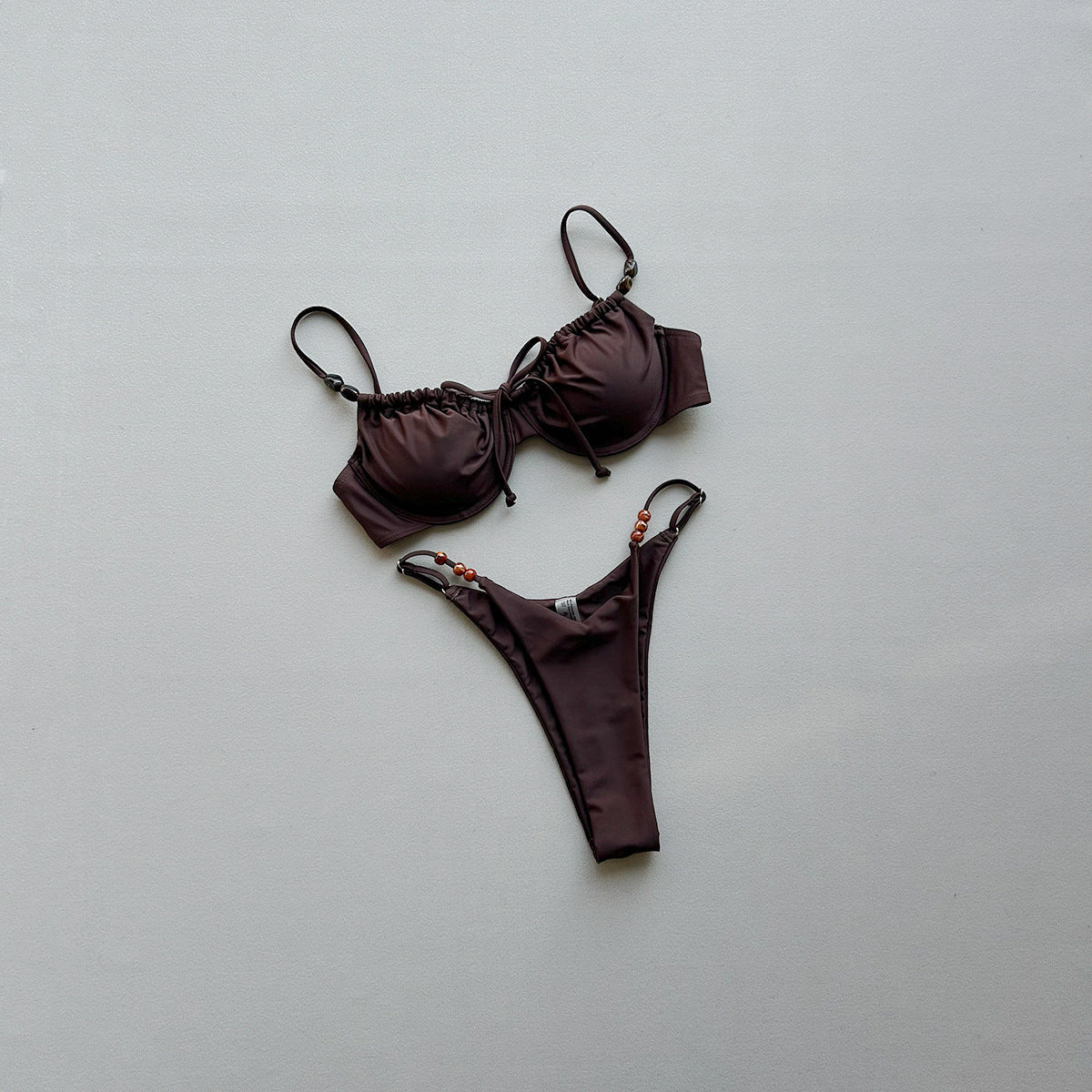 Bikini Sexy Solid Color Bikini Split Women Swimsuit Women