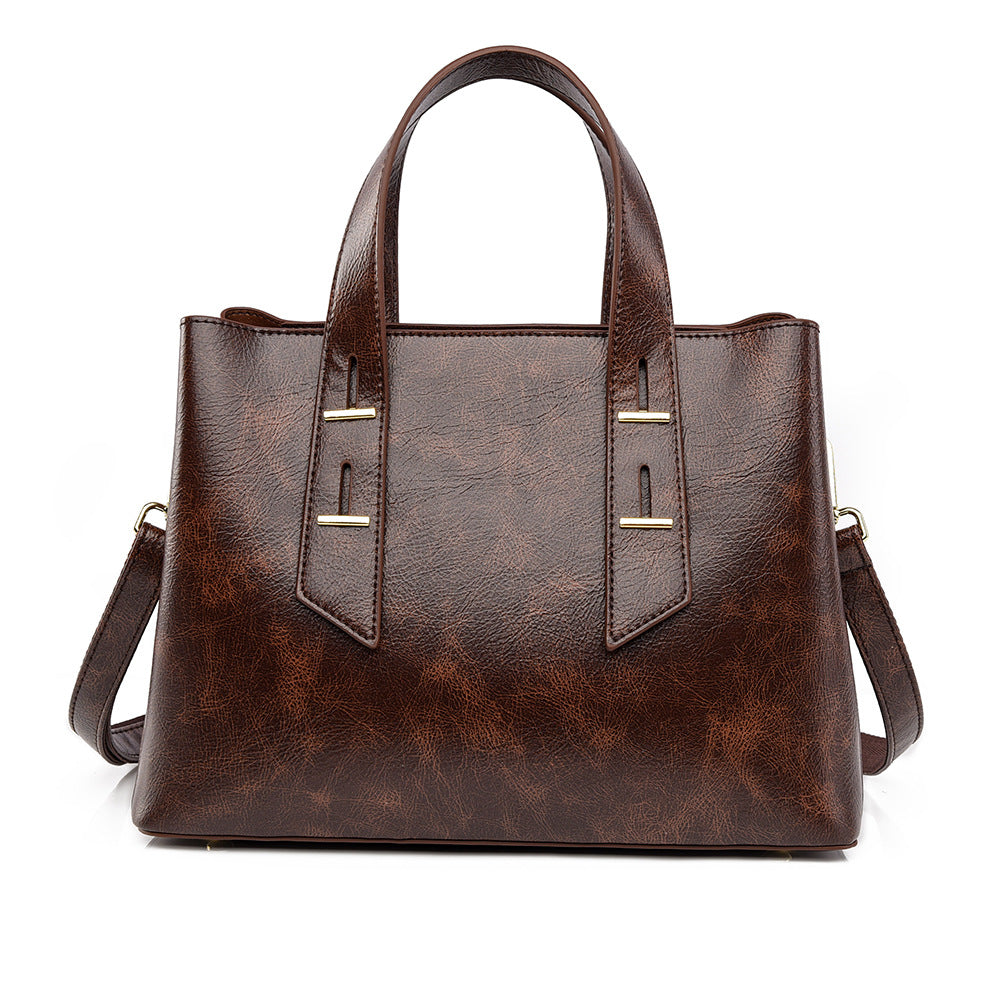 Women Bag Tote Bag Simple Large Capacity Women Cross Body Bag High Grade Soft Leather Handbag