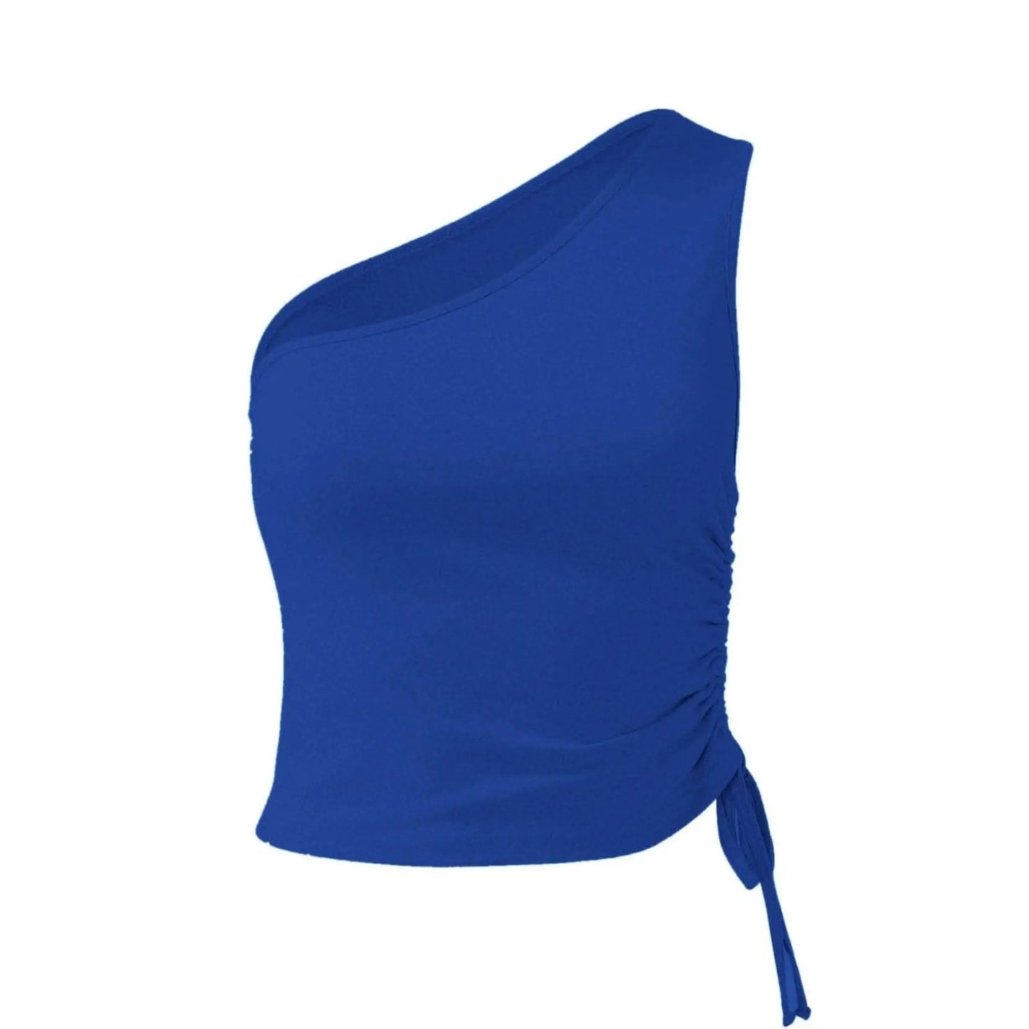 One-Shoulder Cami Top by Trendsi | Mid Green