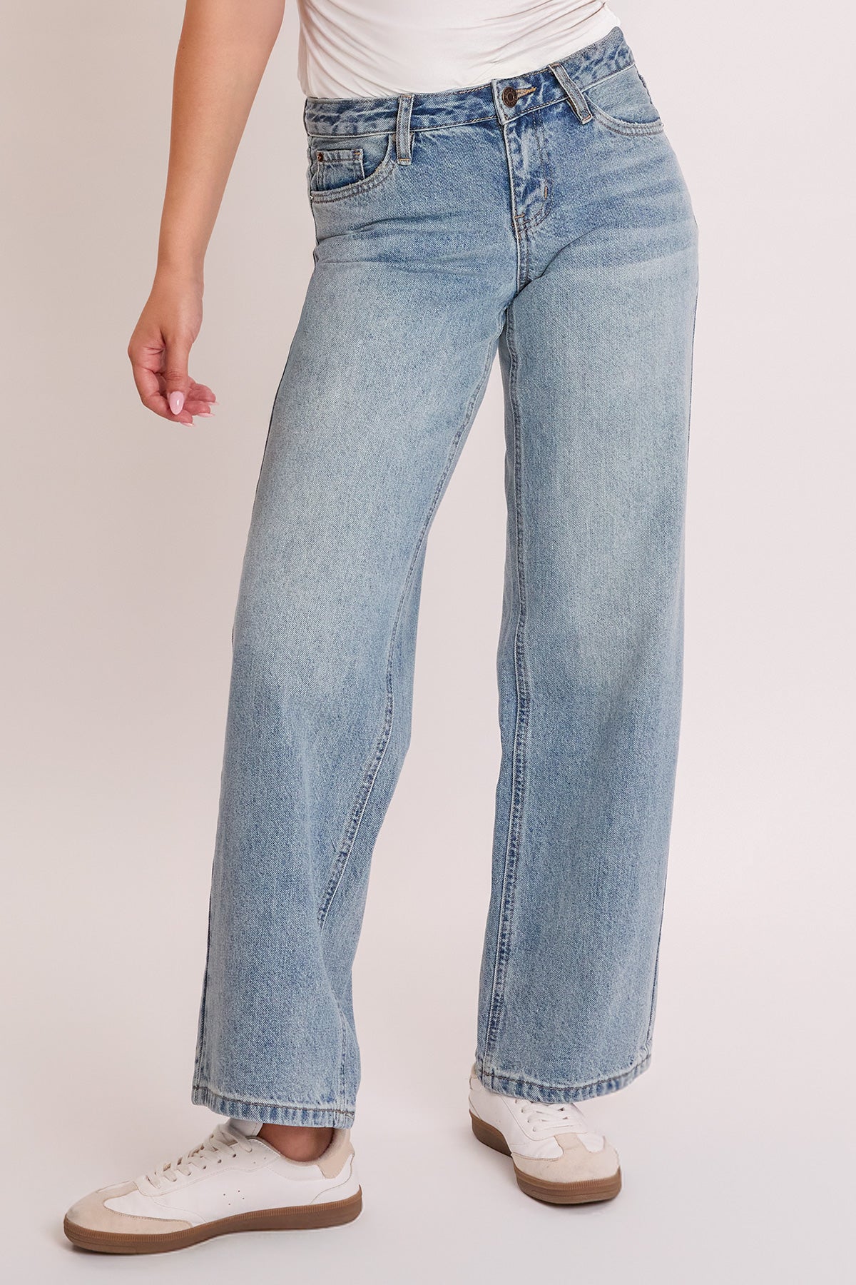 Women's Low Rise Brittany Loose Wide With Bow Print
