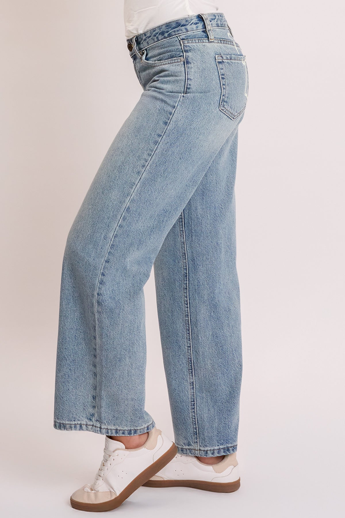 Women's Low Rise Brittany Loose Wide With Bow Print