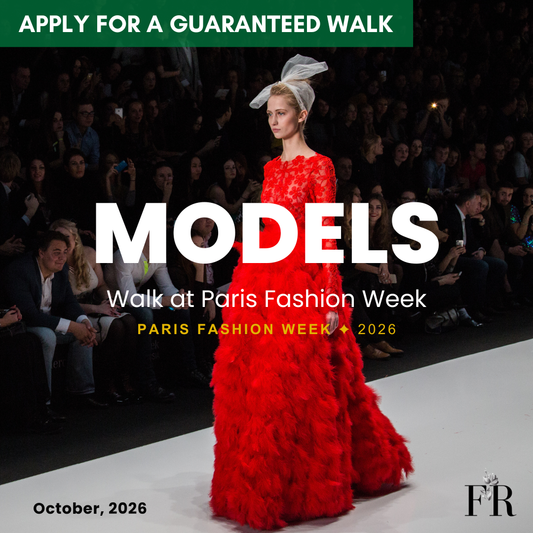 Runway Walk at Paris Fashion Week Show (Guaranteed)