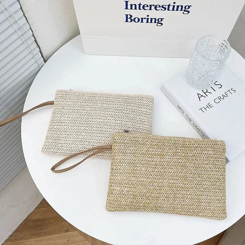 Accessories Sexikinis Swim Woven Wristlet Clutch Women's Everyday Bag Chic, Lightweight