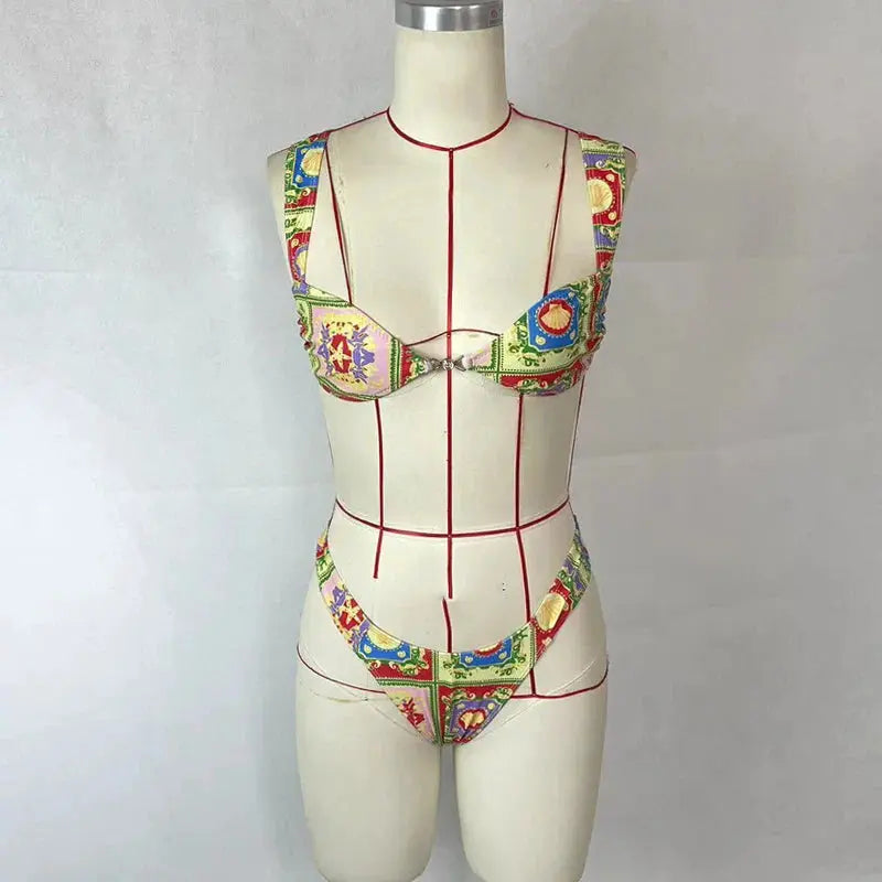 T-Shirts Sexikinis Swim Lala Bae Two Piece Women's Beach Swimsuit Trendy & Premium