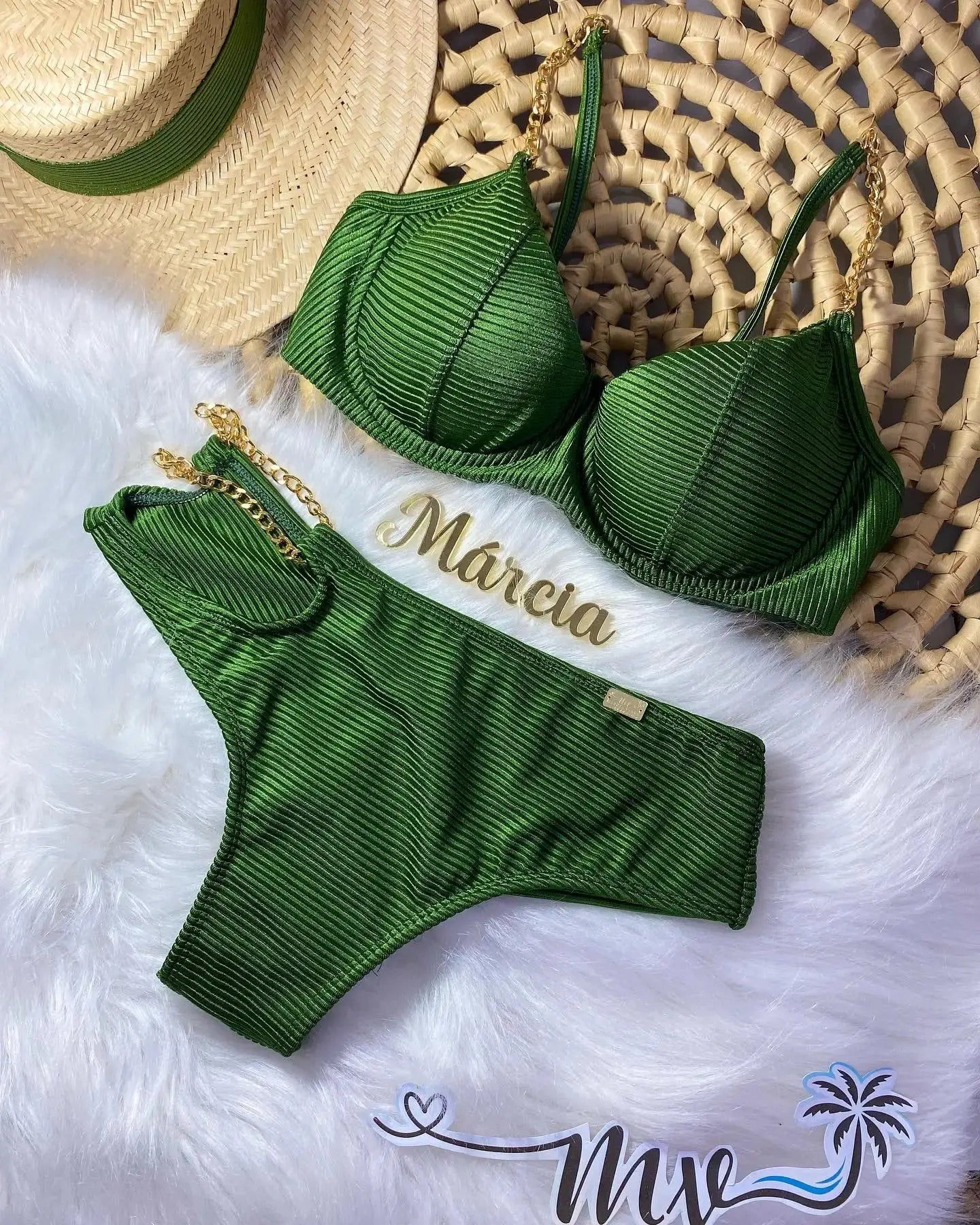Women's Swimwear Set Women's Two Piece Swimsuit - Figure Flattering - Marcia