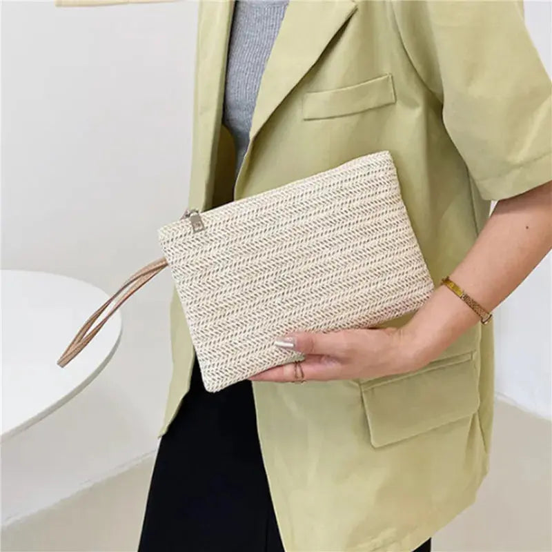 Accessories Sexikinis Swim Woven Wristlet Clutch Women's Everyday Bag Chic, Lightweight