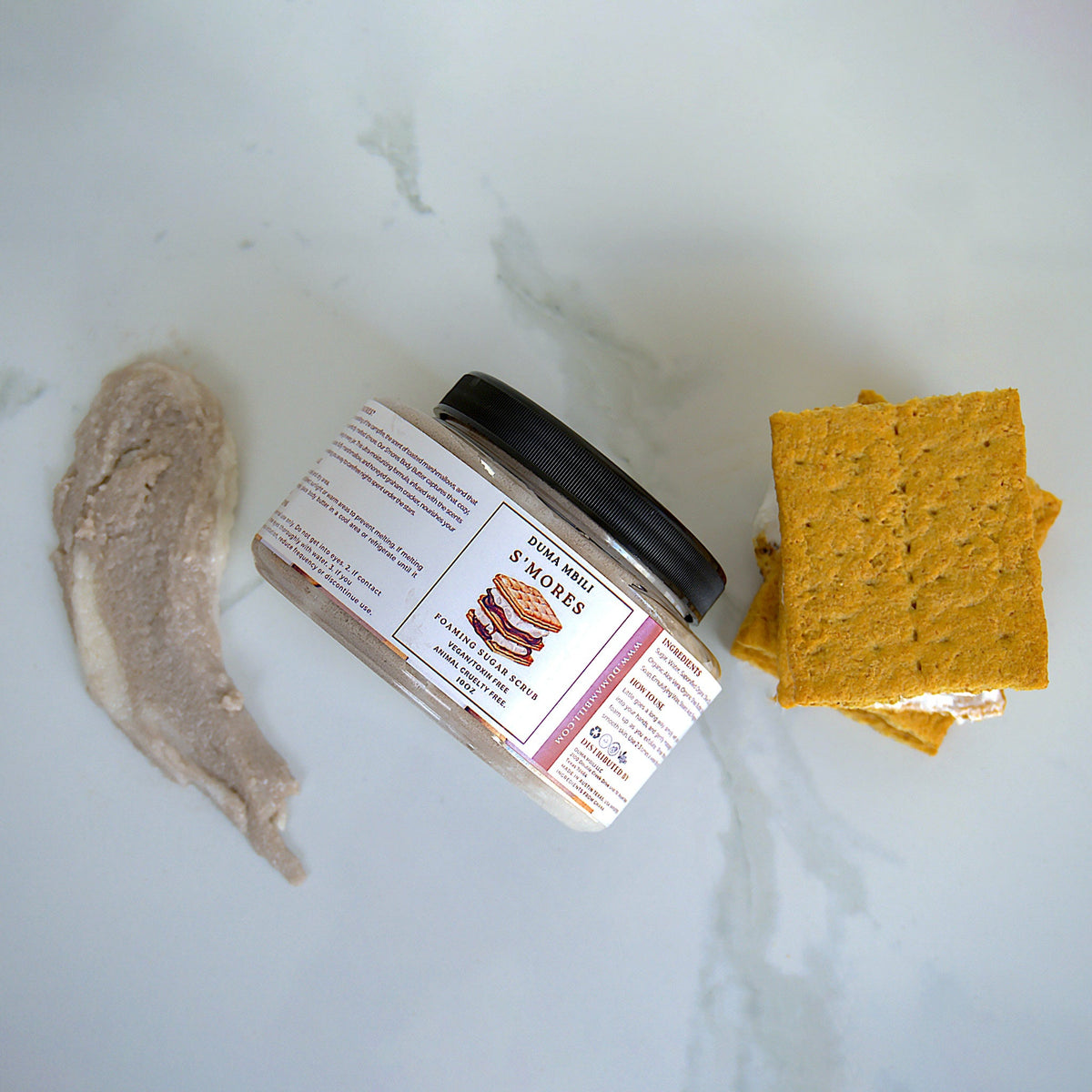 S’mores Foaming Sugar Scrub