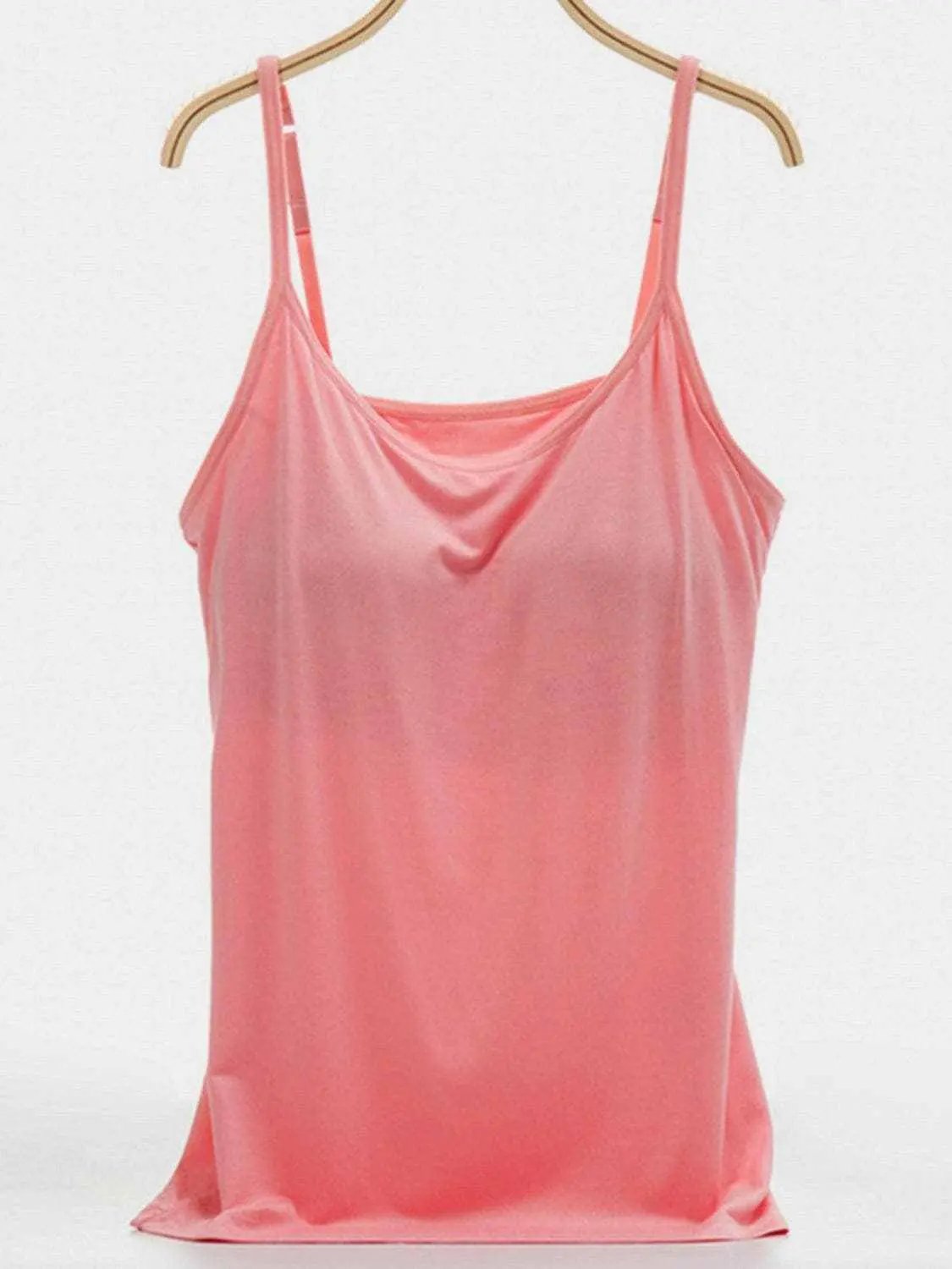 T-Shirts Trendsi just arrived - Scoop neck cami with adjustable straps