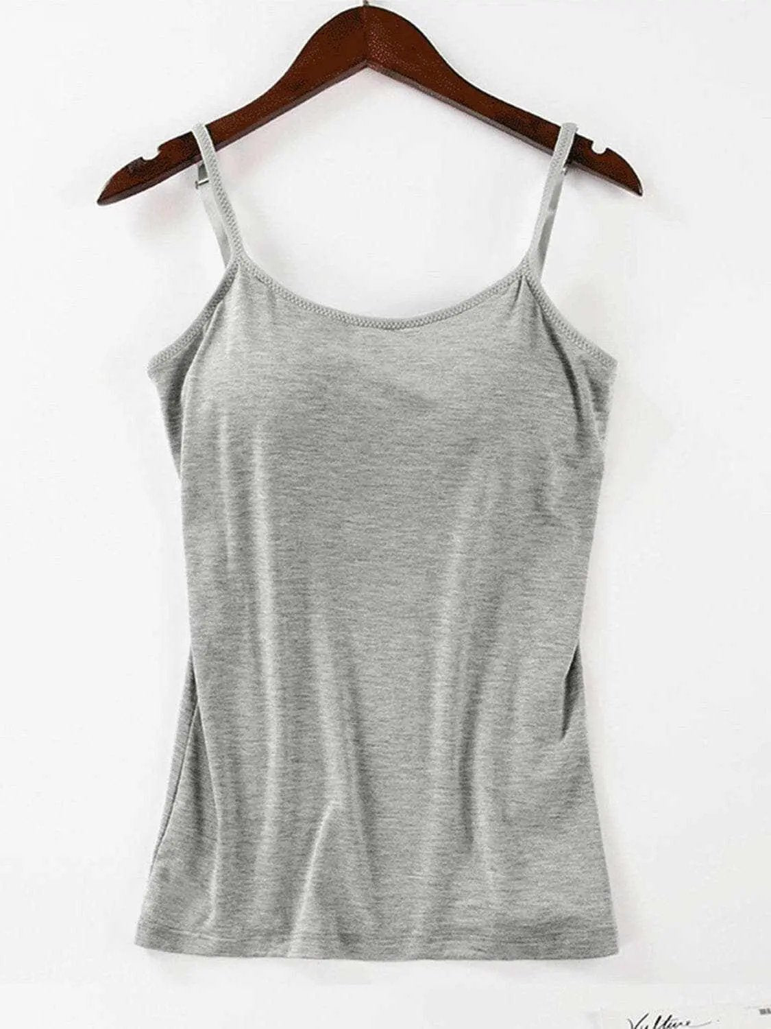 T-Shirts Trendsi just arrived - Scoop neck cami with adjustable straps