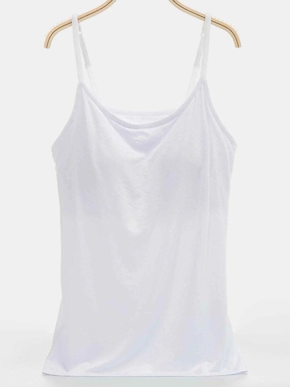 T-Shirts Trendsi just arrived - Scoop neck cami with adjustable straps