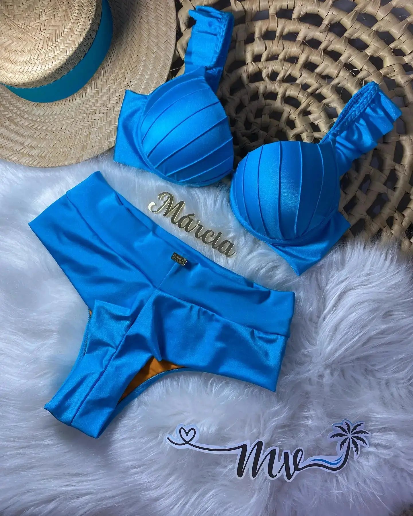 Women's Swimwear Set Women's Two Piece Swimsuit - Figure Flattering - Marcia